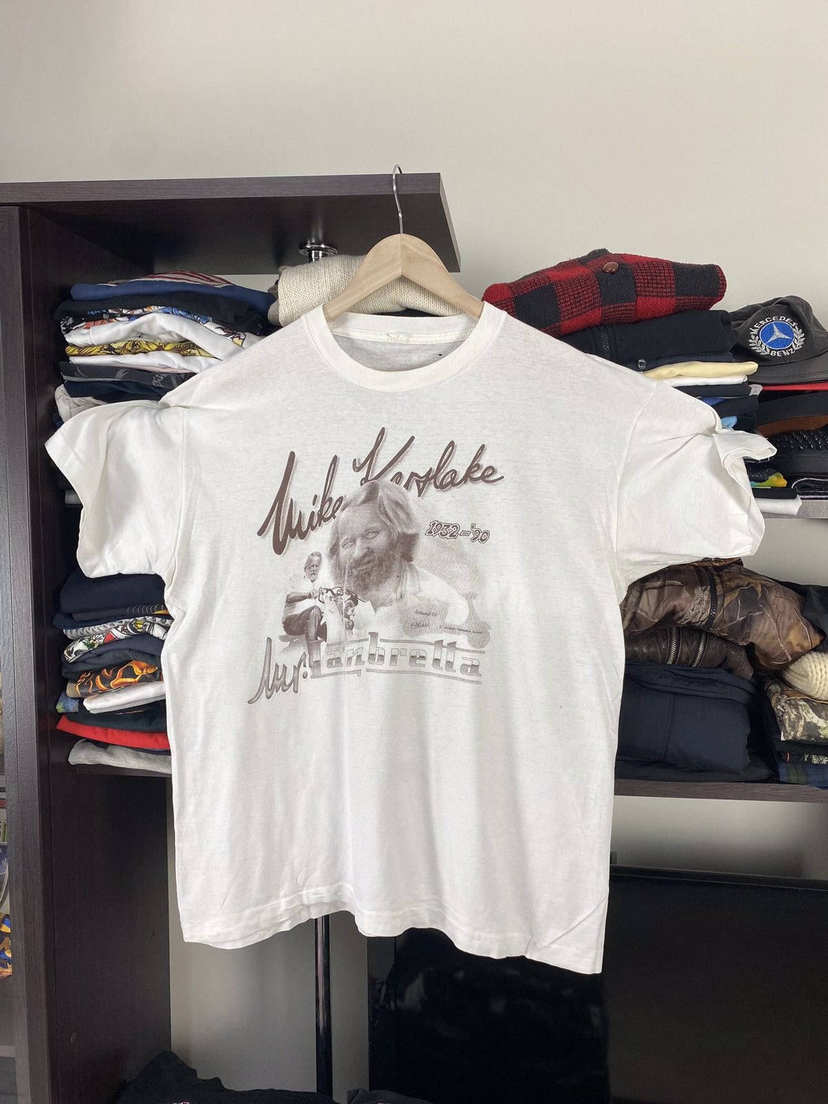 Band Tees × Vintage Vintage Sing Stitch White Tee Size US XL / EU 56 / 4 - 1 Thumbnail