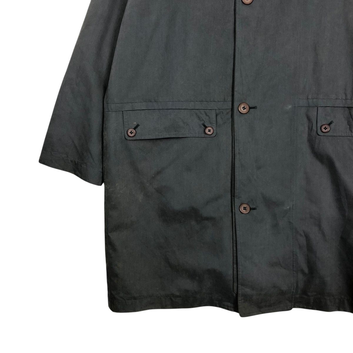 Japanese Brand 🔥RICH GREY VINTAGE CHORE WORK JACKET ALLERGI ISSEY MIYAKE Size US L / EU 52-54 / 3 - 5 Thumbnail
