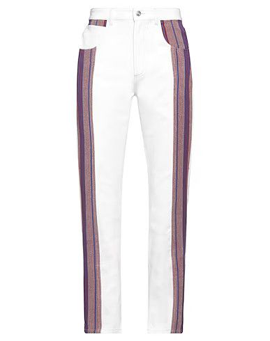 image of Wales Bonner O1Mle0424 Denim Pant In White, Men's (Size 36)