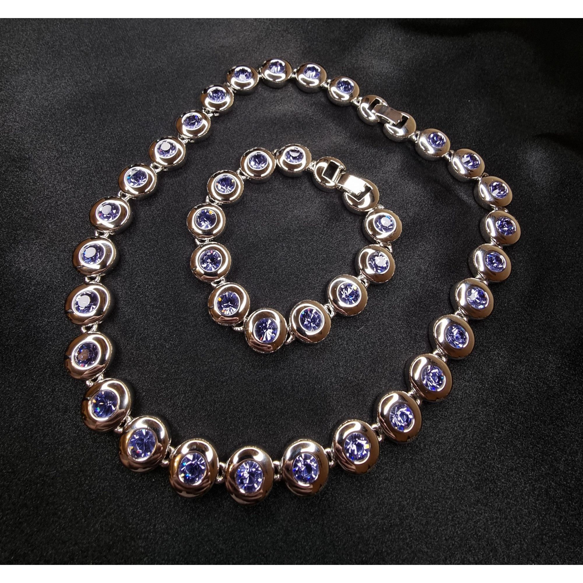 Vintage Vintage Nolan Miller 1999 Glamour Collection Silver-Tone Nec Size ONE SIZE - 5 Thumbnail
