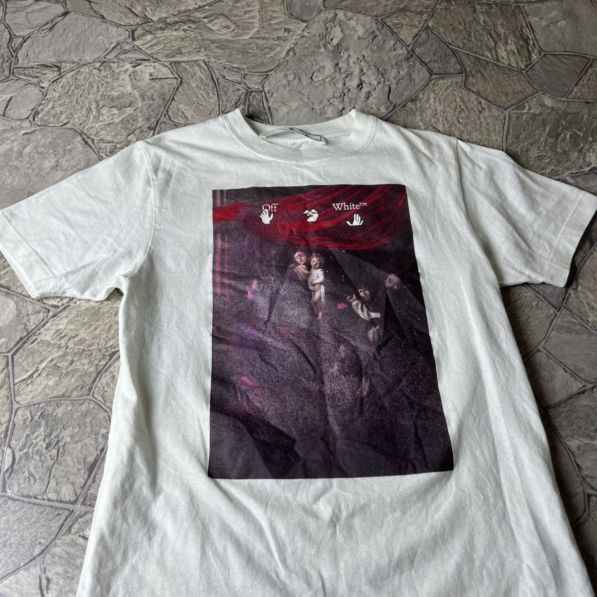 Off White T-shirt Big Logo