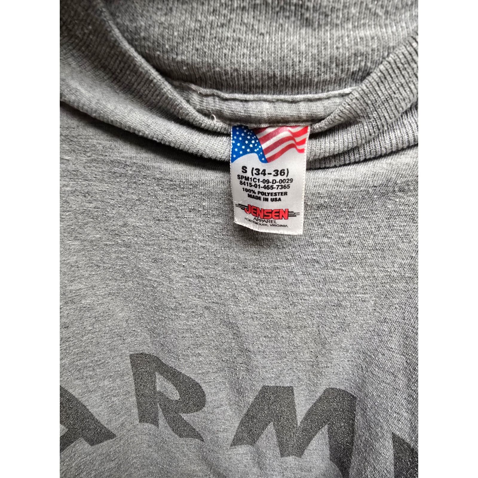 Vintage Army Long Sleeve Shirt PT Training Mock Neck Gray S Tee Size US S / EU 44-46 / 1 - 4 Thumbnail
