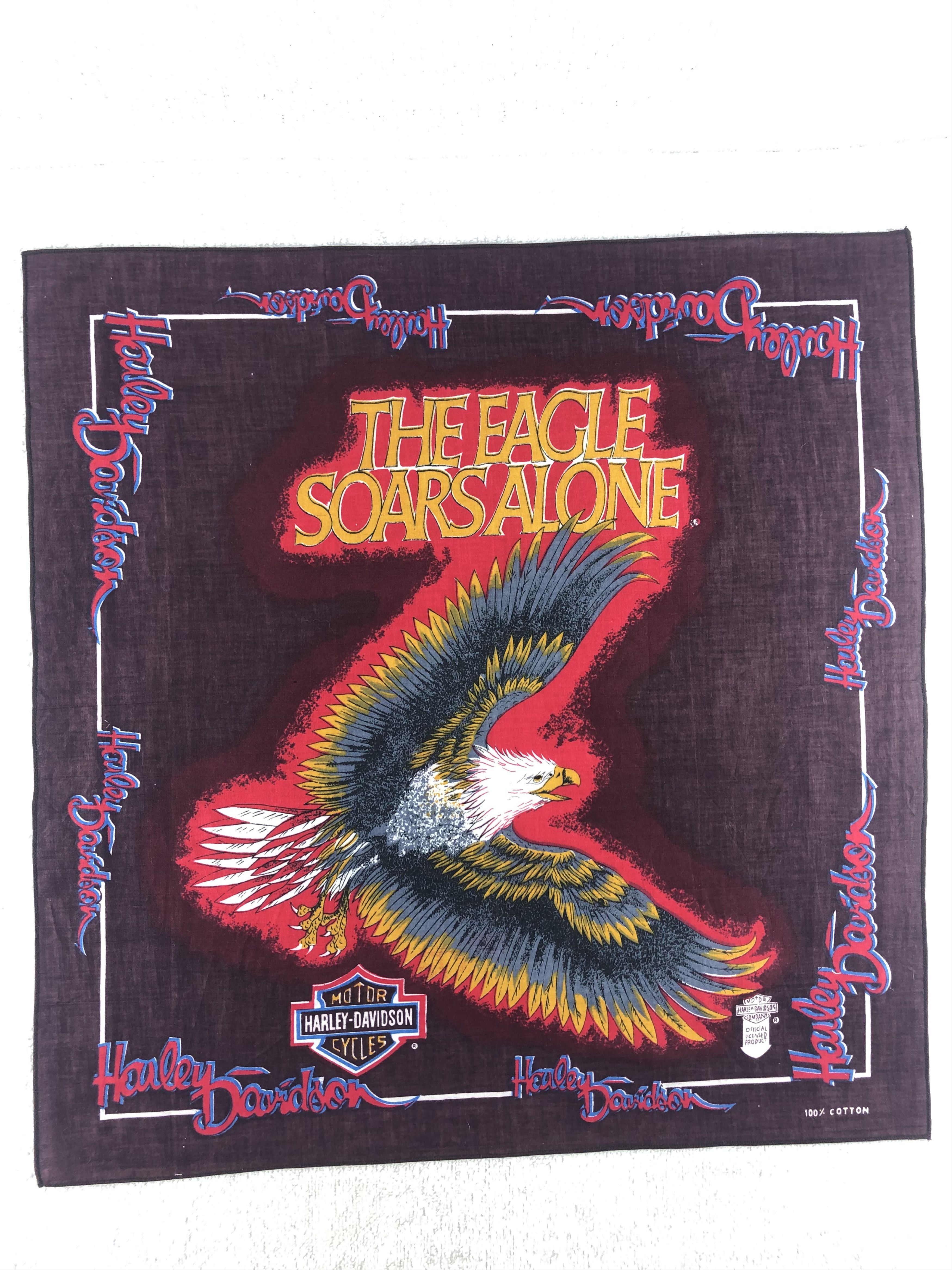 Harley Davidson Harley Davidson Handkerchief / Bandana / Neckerchief Size ONE SIZE - 3 Thumbnail