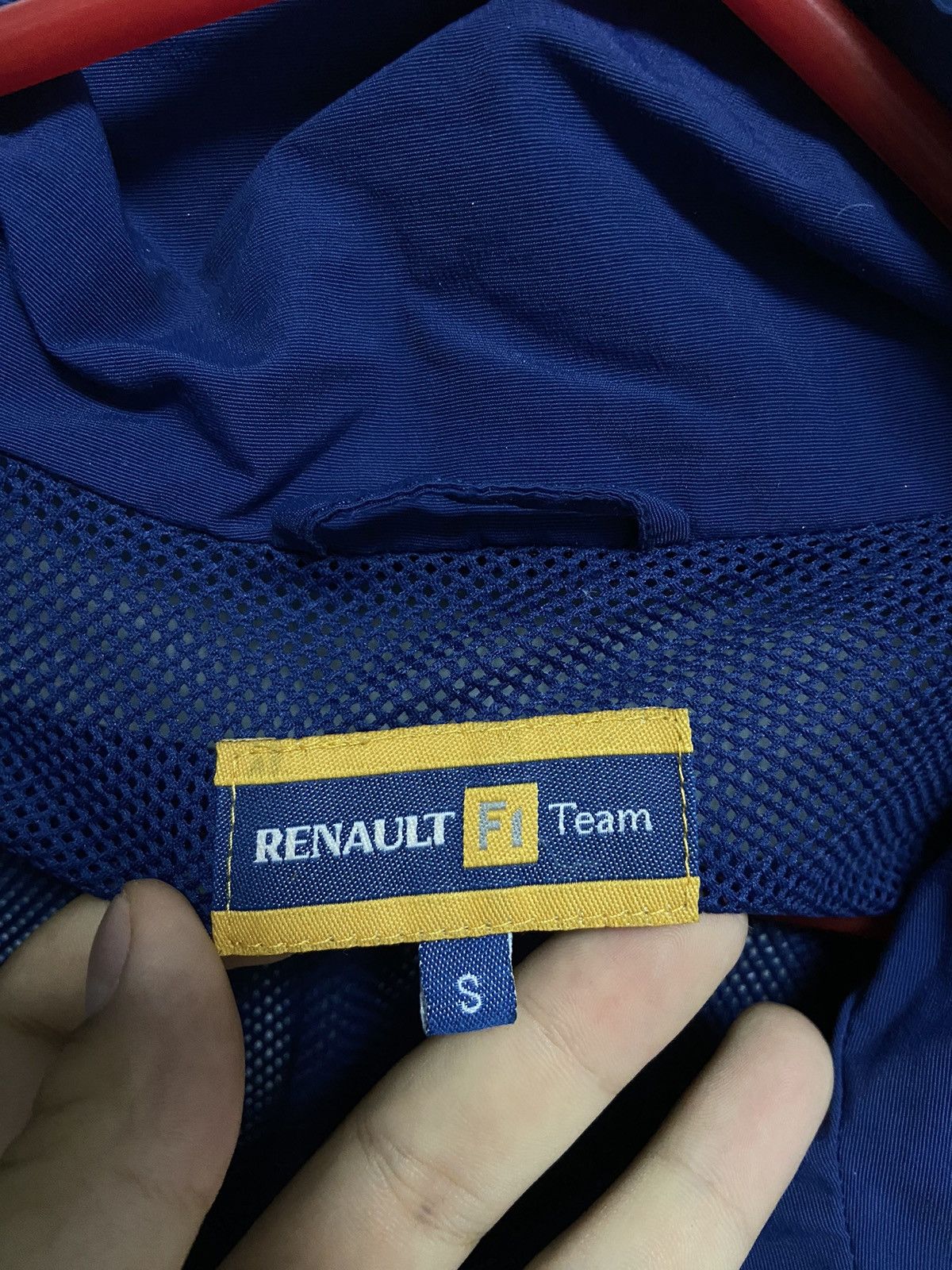 Formula 1 × Vintage Renault F1 Team Racing Jacket Vintage Big Logo Hooded Size US S / EU 44-46 / 1 - 6 Thumbnail