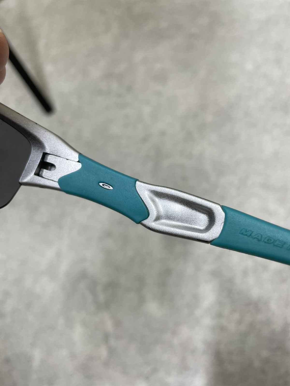 Oakley Iconic Oakley Shield Shades In Striking Turquoise — Bold Y2K Size ONE SIZE - 8 Thumbnail