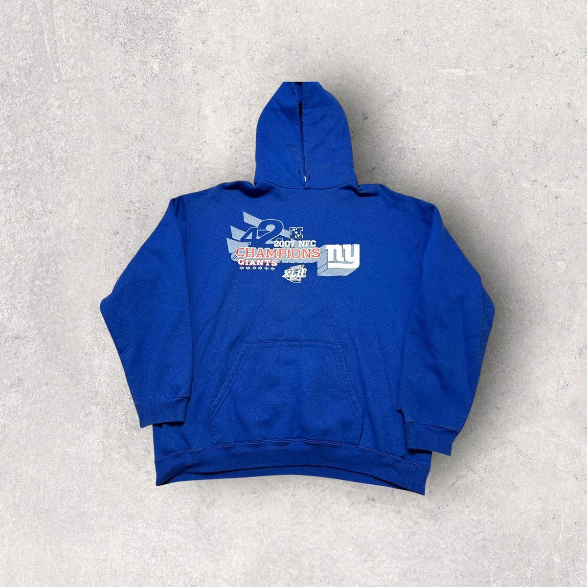 NFL New York Giants 2007 NFC Champions hoodie Size US XL / EU 56 / 4 - 1 Thumbnail