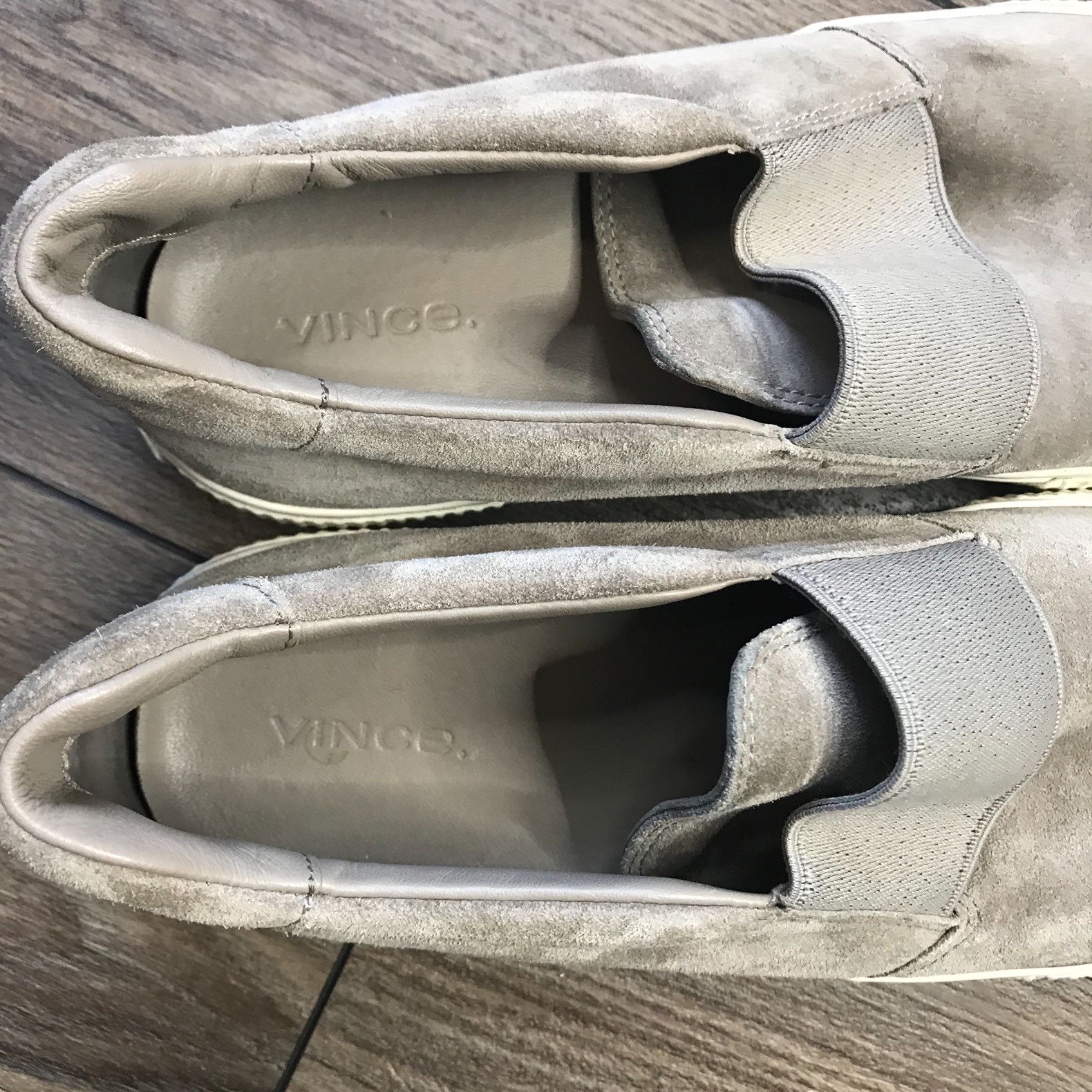 Vince Vince Vince Kirkland Suede Slip-On Sneakers in Woodsmoke Wom Size US 8 / IT 38 - 10 Thumbnail