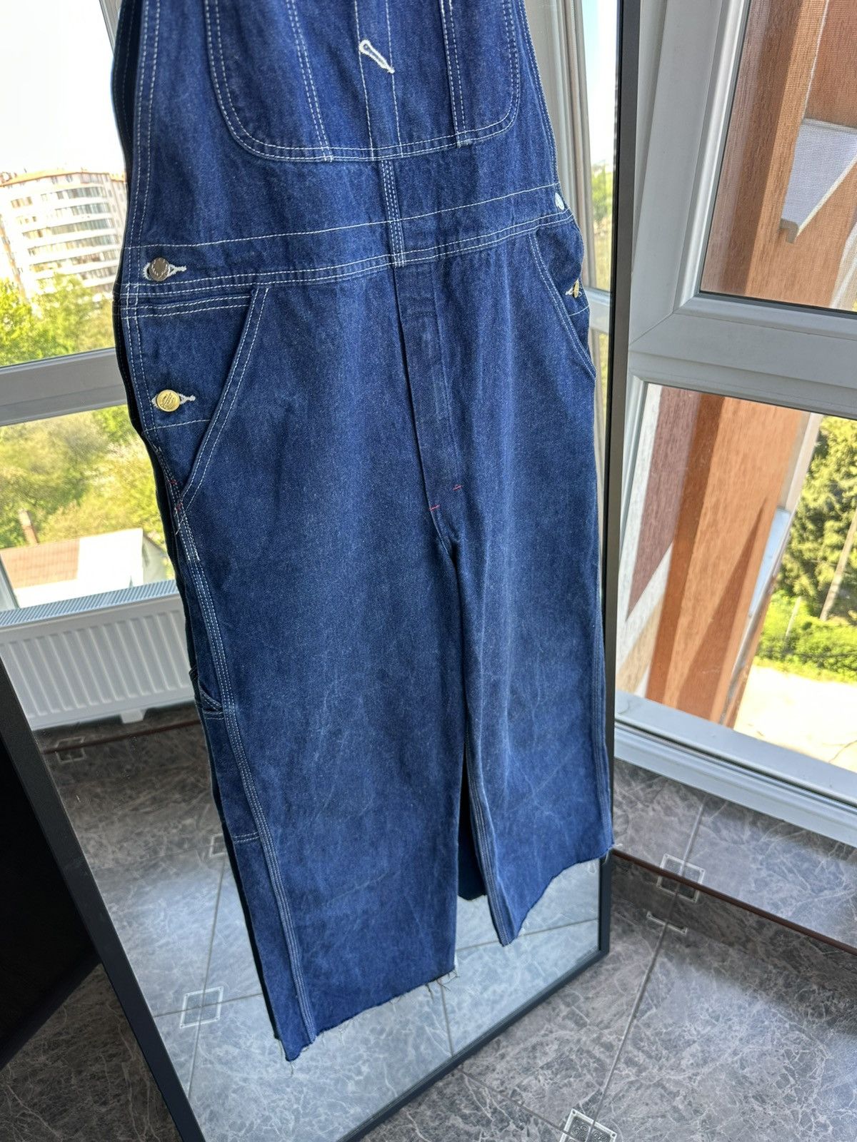 Dickies Vintage Dickies Woman Denim Workwear Overall Sz M Size 32" / US 10 / IT 46 - 5 Thumbnail