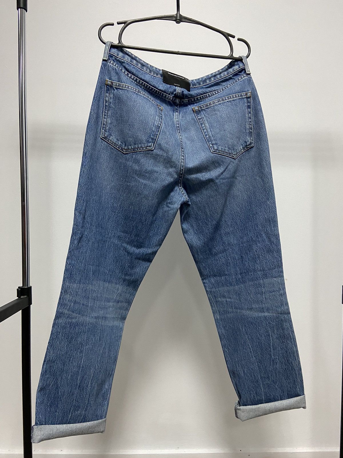 Alexander Wang × Vintage Alexander Wang jeans Pants Vintage Logo Y2K Selvedge Size US 30 / EU 46 - 2 Thumbnail