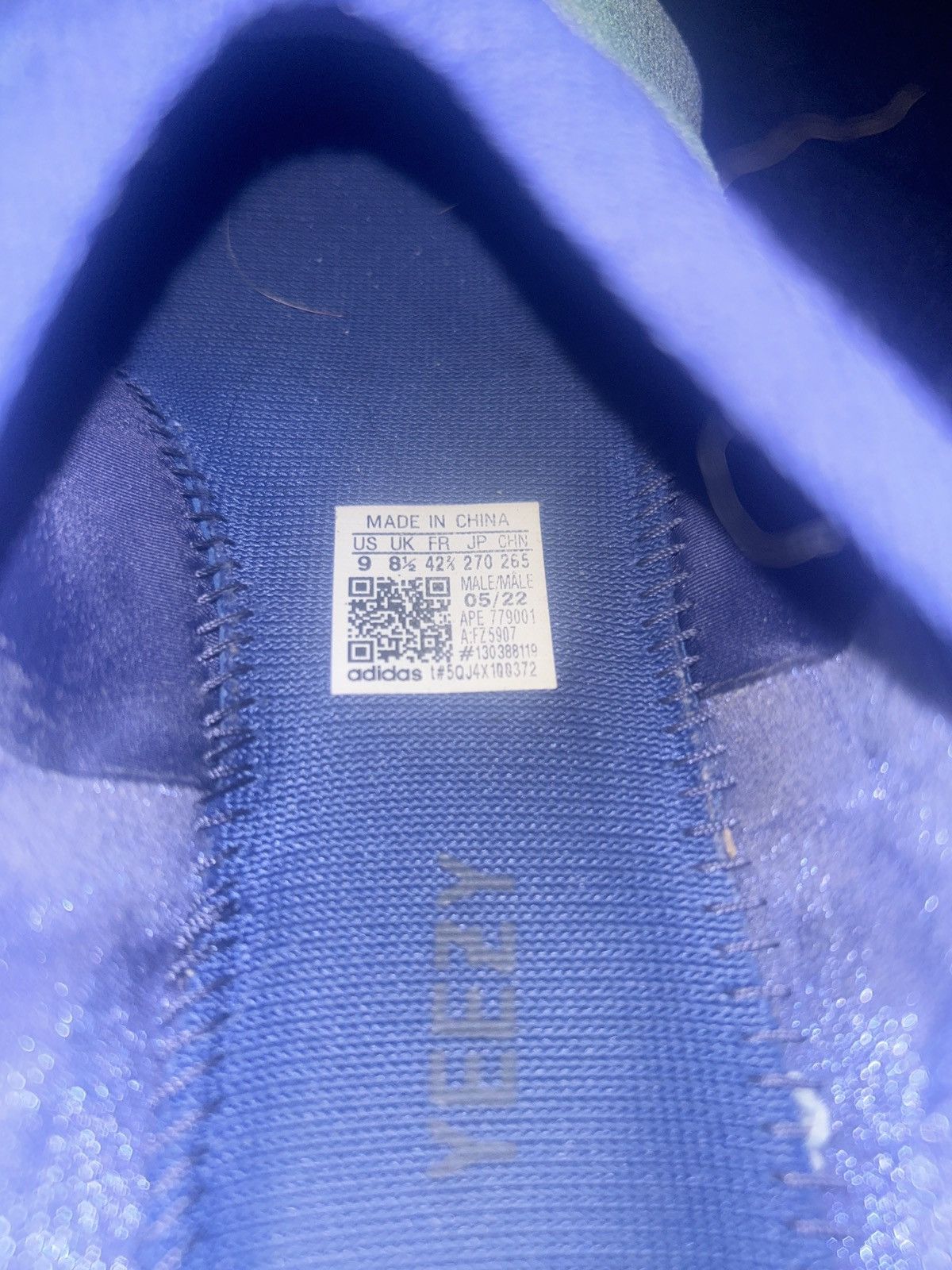 Yeezy Yeezy Knit RNR faded azure Size US 9 / EU 42 - 6 Thumbnail