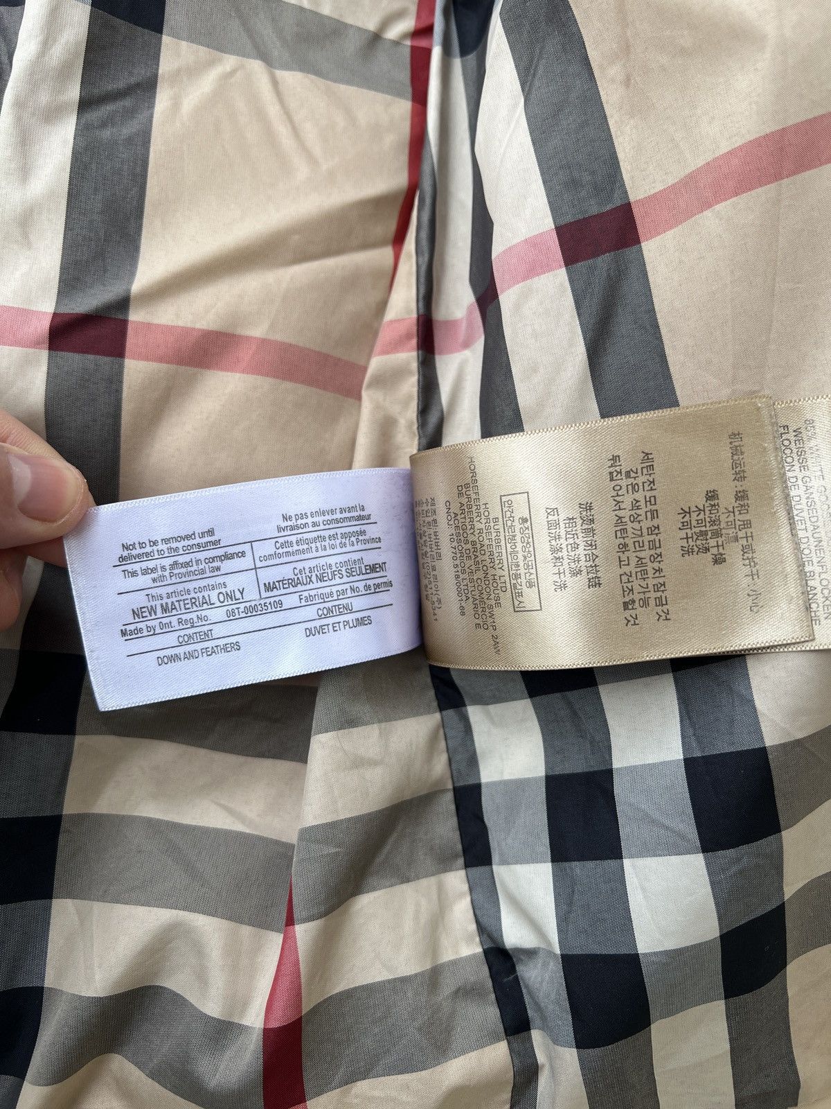 Burberry Burberry Goose Down jacket Size M / US 6-8 / IT 42-44 - 10 Thumbnail