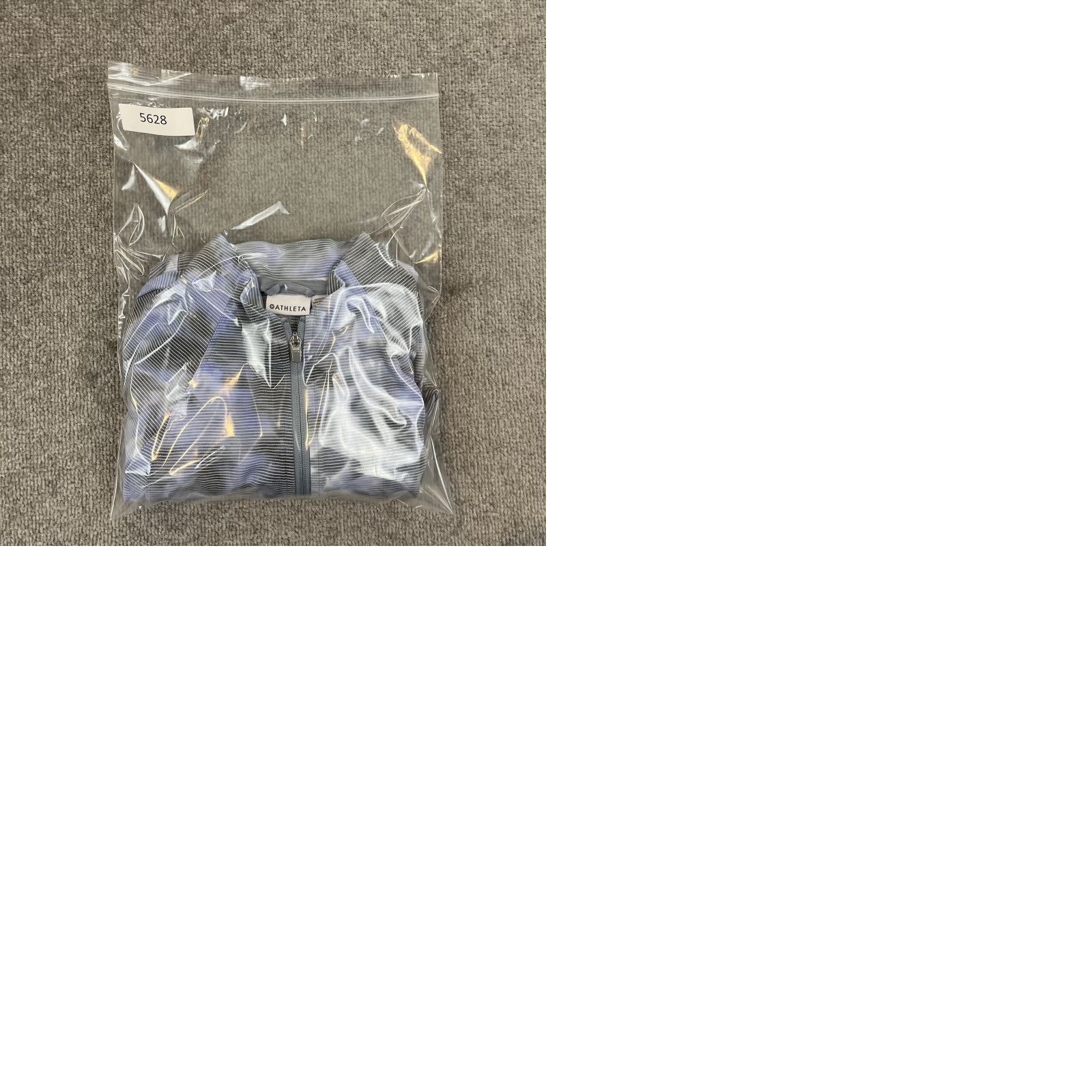Athleta Athleta Jacket Womens Medium Salutation Jacquard Full Zip Running Tie Dye Stripe Size M / US 6-8 / IT 42-44 - 9 Thumbnail