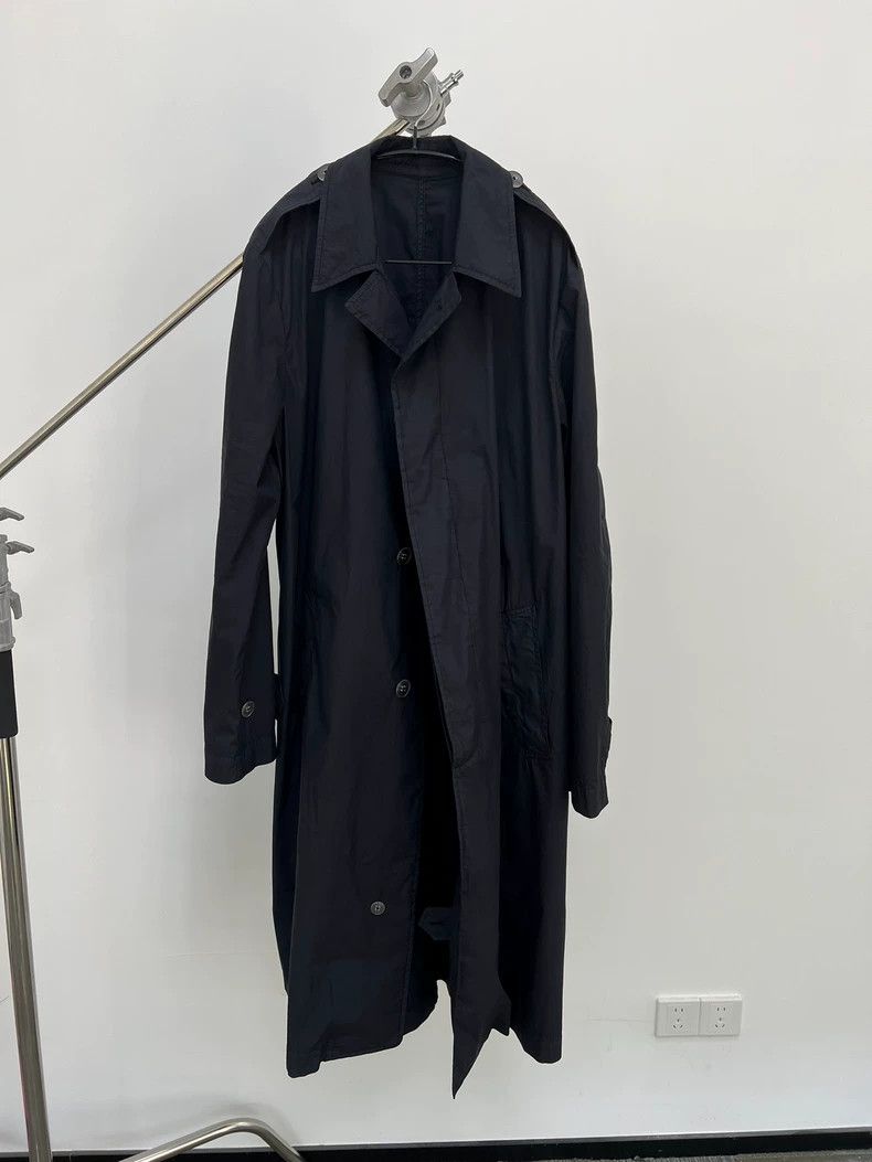 Dries Van Noten driesnvan noten Thin black trench coat 2503-Nextarrow Size US M / EU 48-50 / 2 - 5 Thumbnail