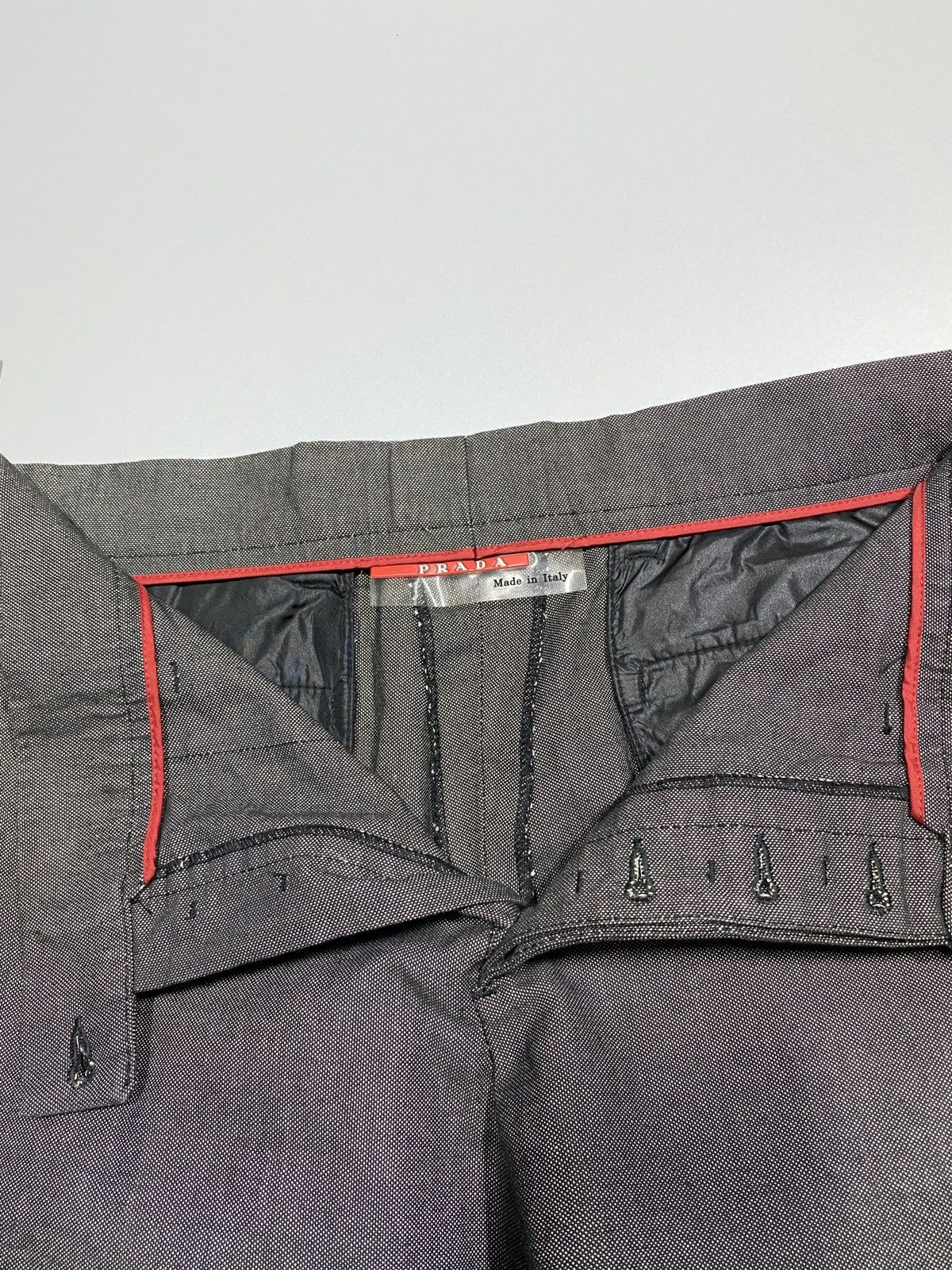Prada Vintage Prada Sports Ankle Zipper Pants Size US 30 / EU 46 - 13 Thumbnail
