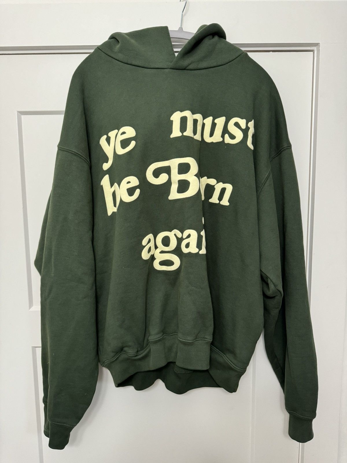 On sale Ye Must Be Born Again Hoodie Size L