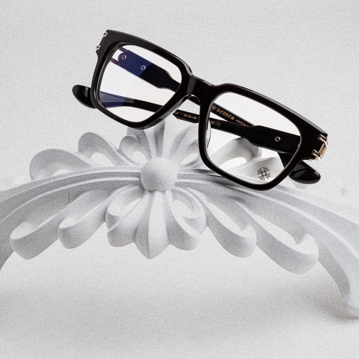 Chrome Hearts CHROME HEARTS BULGE CLASSIC BROWN GLASSES Size ONE SIZE - 6 Thumbnail