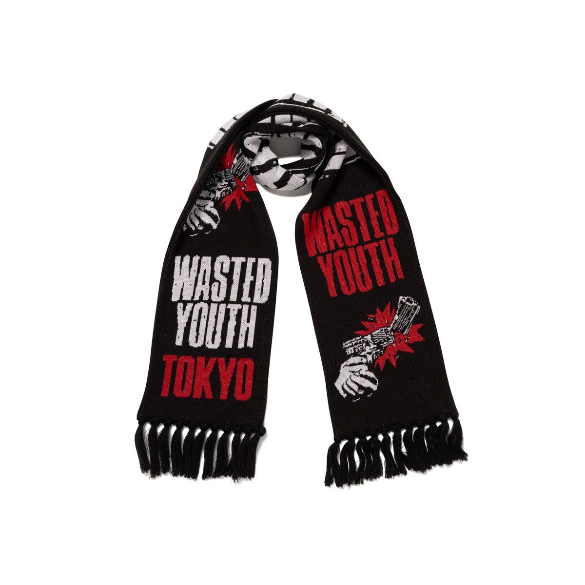 Girls Don't Cry Wasted Youth Scarf Size ONE SIZE - 3 Thumbnail