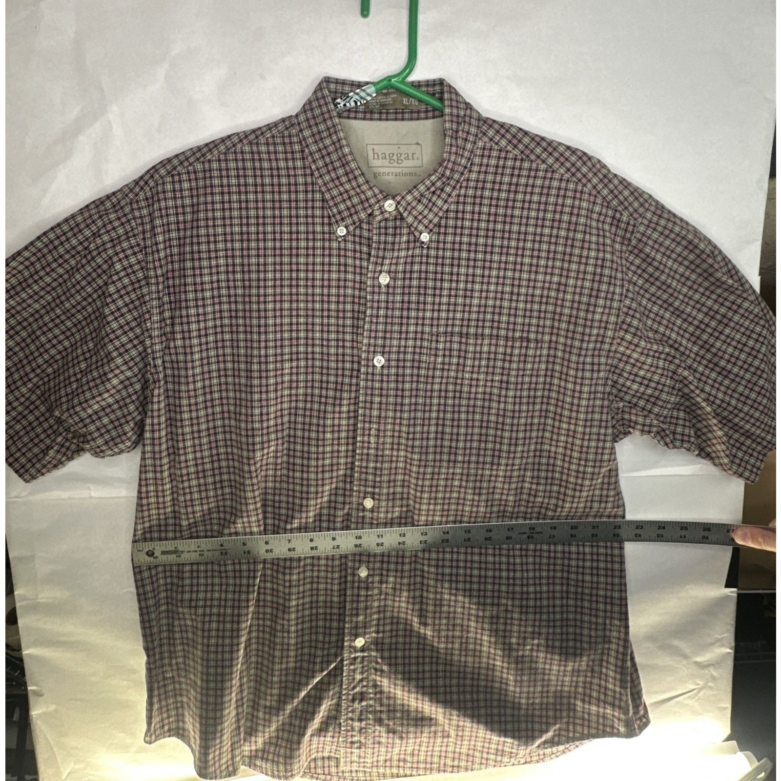 Haggar Hagar Generations Men's Extra Large Long Sleeve Button Up Size US XL / EU 56 / 4 - 3 Thumbnail