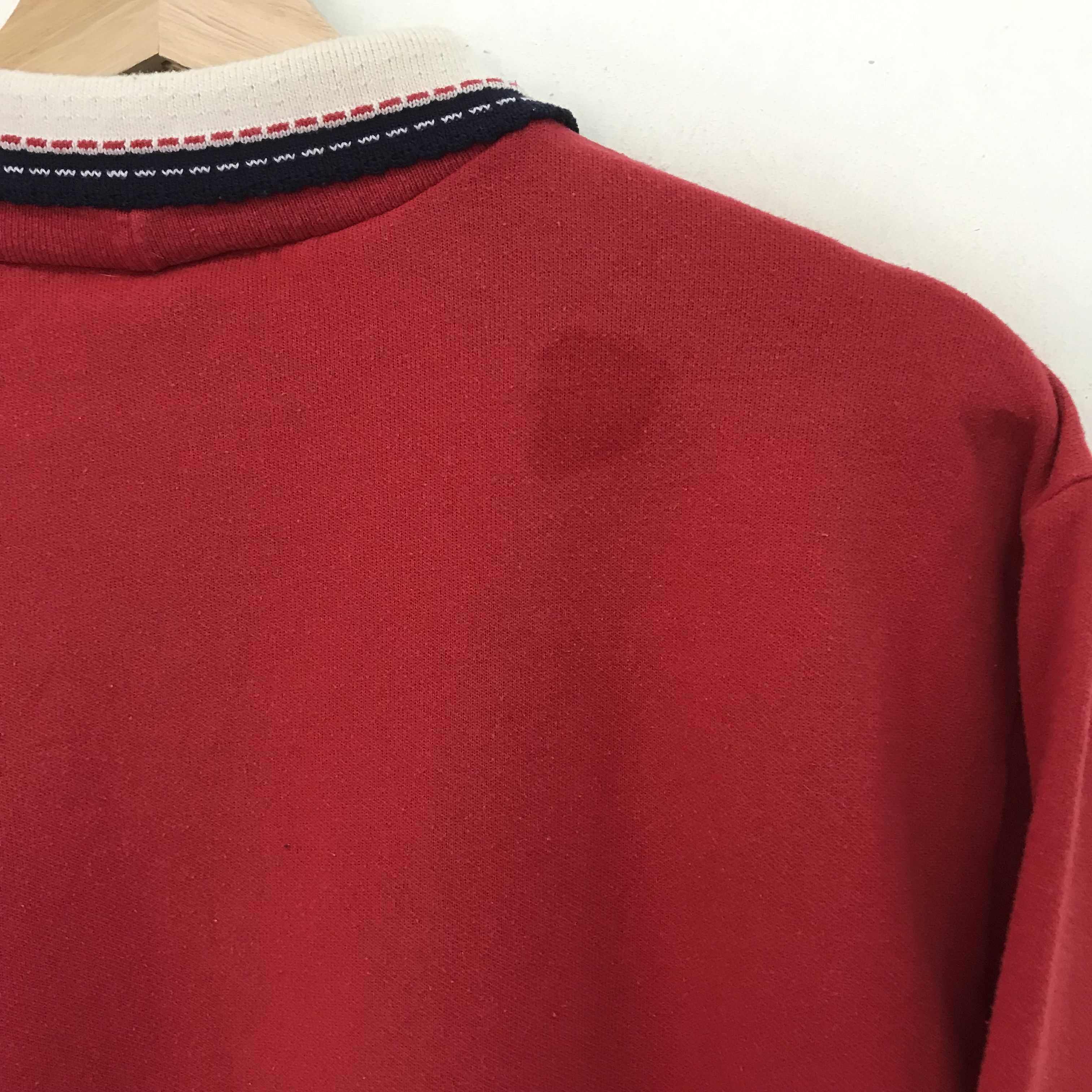 Vintage Vintage 90's Graphic Snow Red Sweatshirt Medium - 635 Size US M / EU 48-50 / 2 - 7 Thumbnail