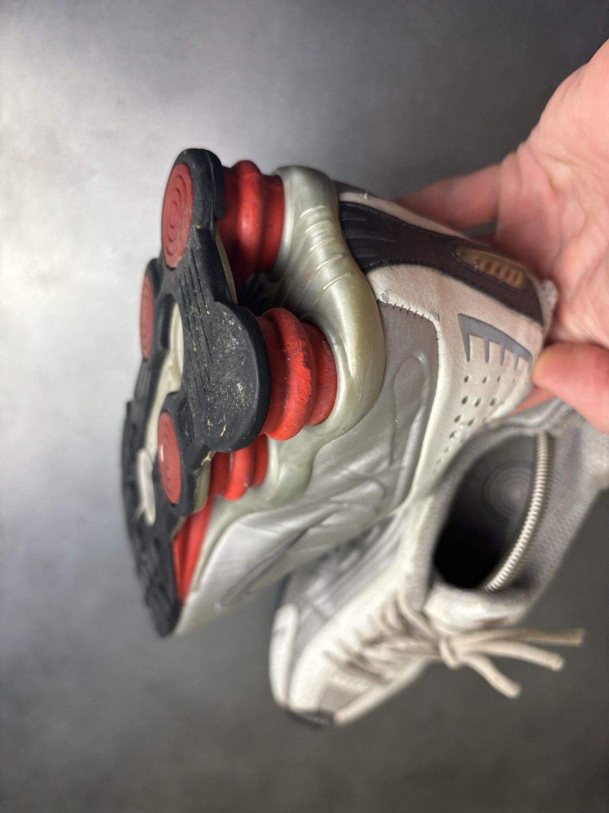 Nike × Vintage OG 2001 Nike Shox R4 Original Release Vintage Nike Kendrick Size US 9 / EU 42 - 18 Thumbnail