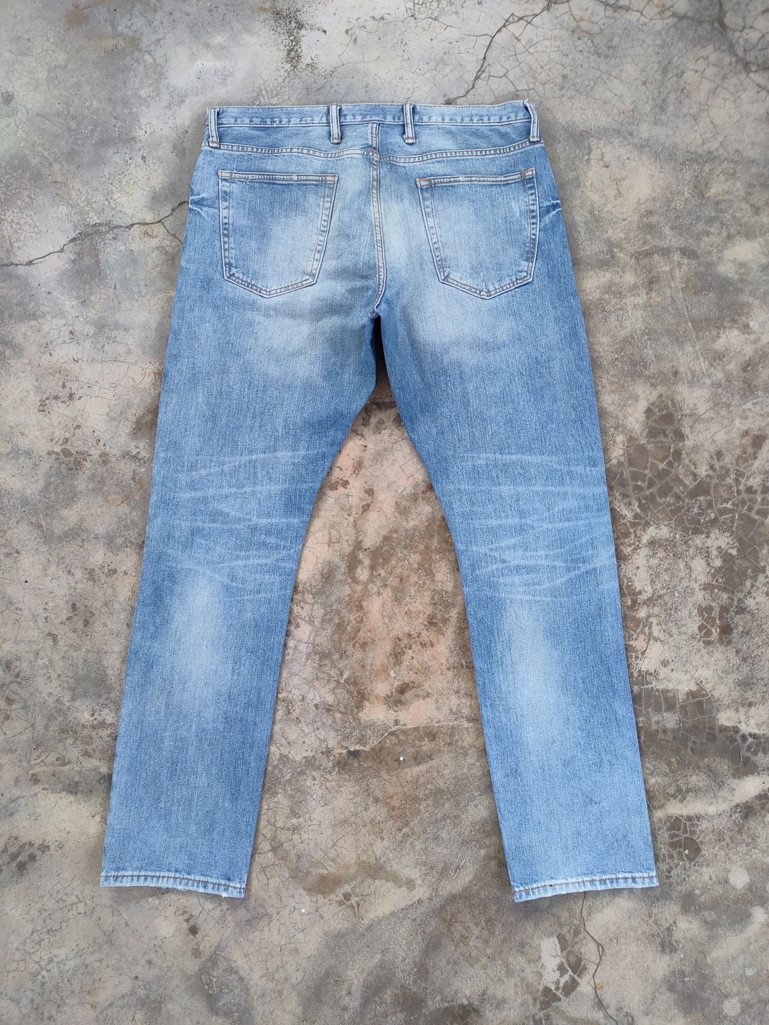 Gap VINTAGE GAP SKINNY FADED DISTRESSED JEANS PANTS Size US 36 / EU 52 - 8 Thumbnail