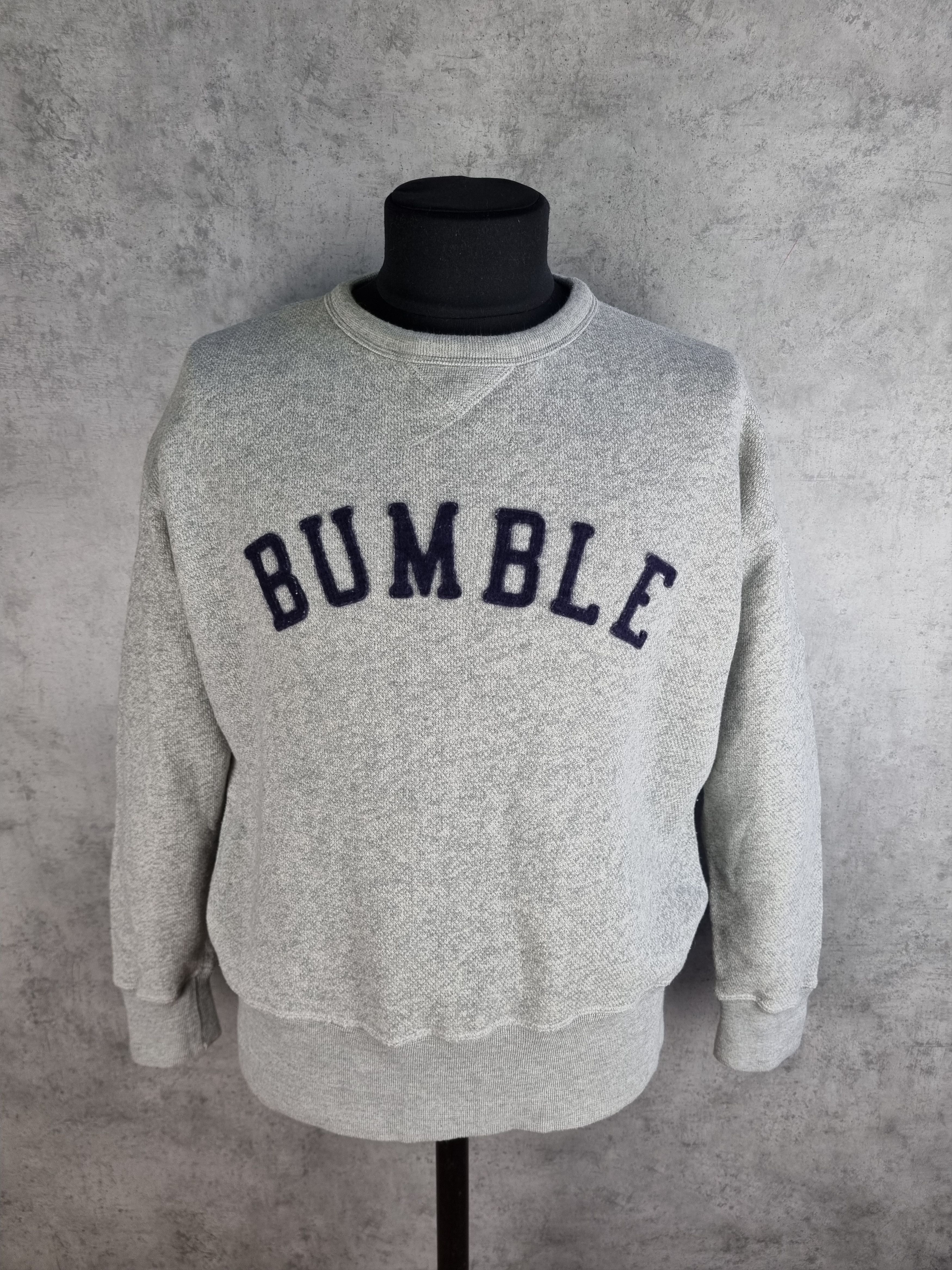 image of Ebbets Field Flannels Spell Out Logo Sweatshirt in Light Grey, Men's (Size Medium)