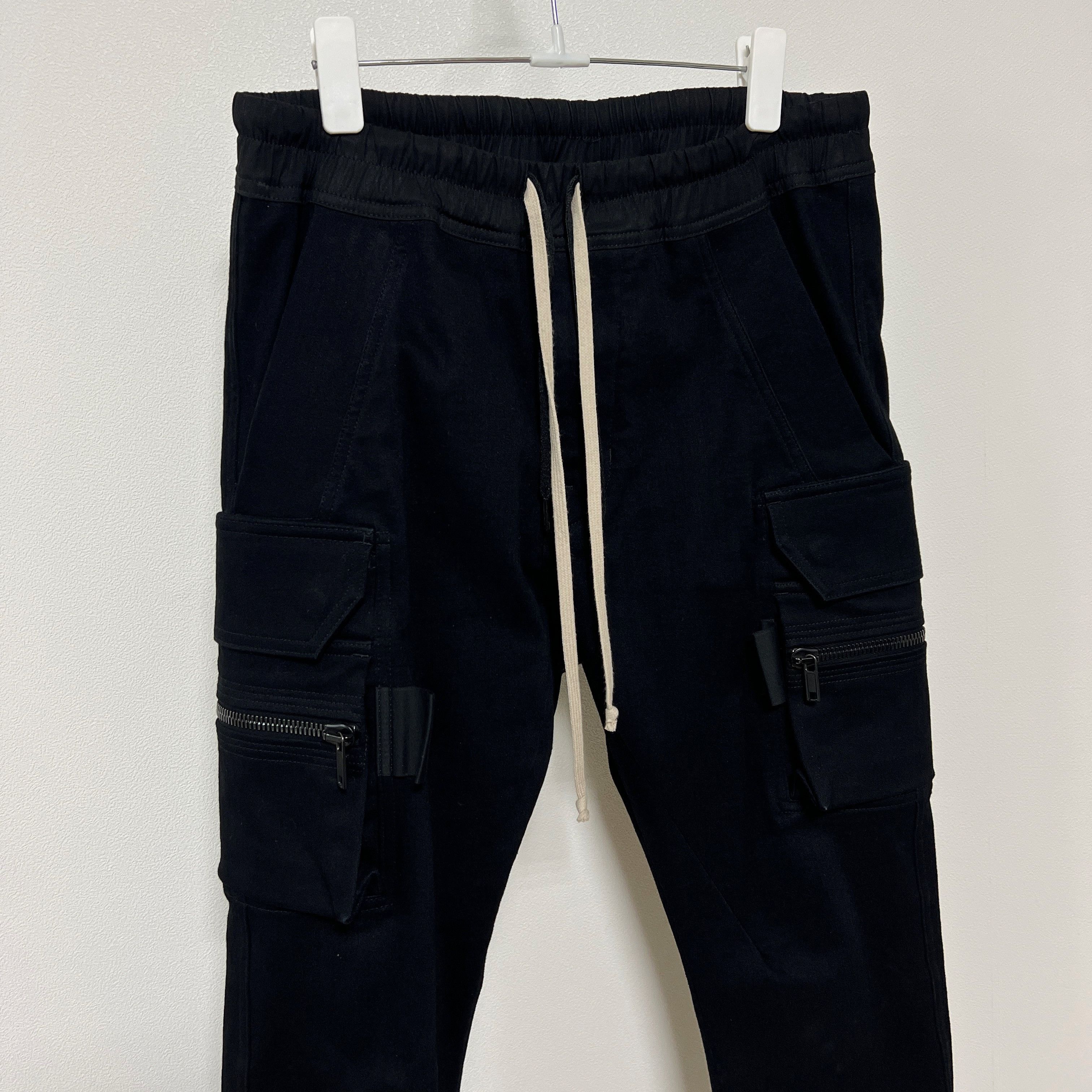 Rick Owens Rick Owens FW16 "MASTODON" Cargo Jogger Pants Black Size US 36 / EU 52 - 5 Thumbnail