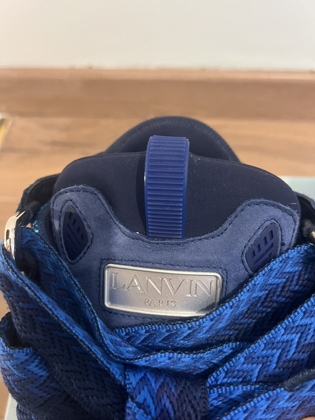 Lanvin Lanvin Curb X Swarovski Bleu Majorelle Size US 8 / EU 41 - 6 Thumbnail