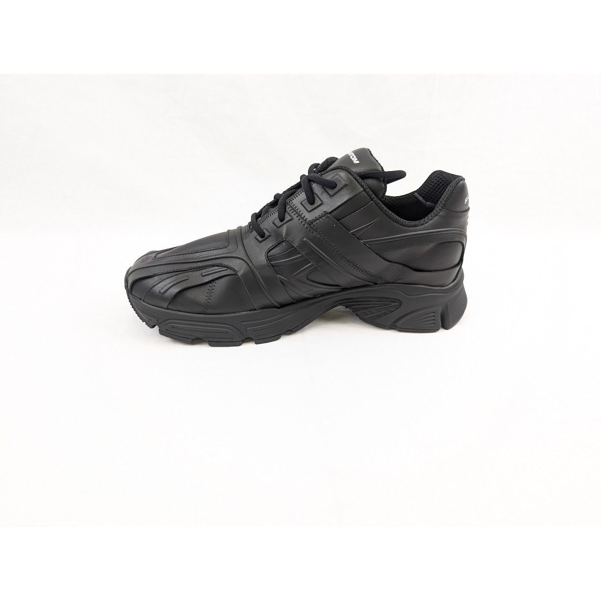Balenciaga o1rshd1 Nappa Silk Phantom Sneakers in Black Size US 12 / EU 45 - 8 Thumbnail