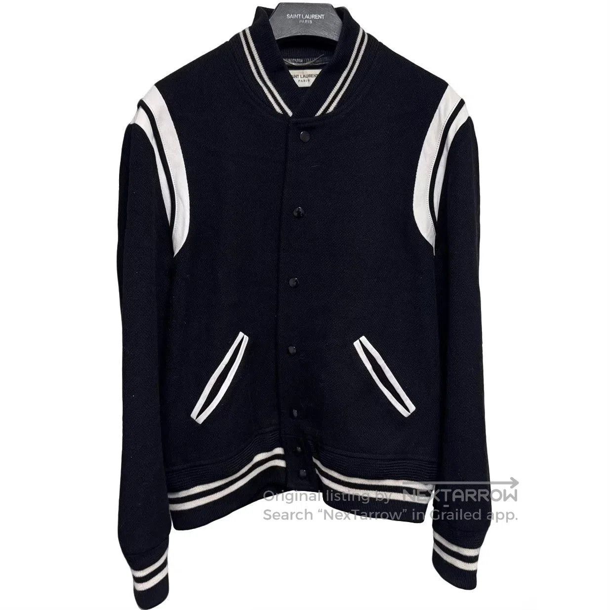 Saint Laurent Paris Saint Laurent SLP Varsity Jacket. Size US L / EU 52-54 / 3 - 1 Thumbnail