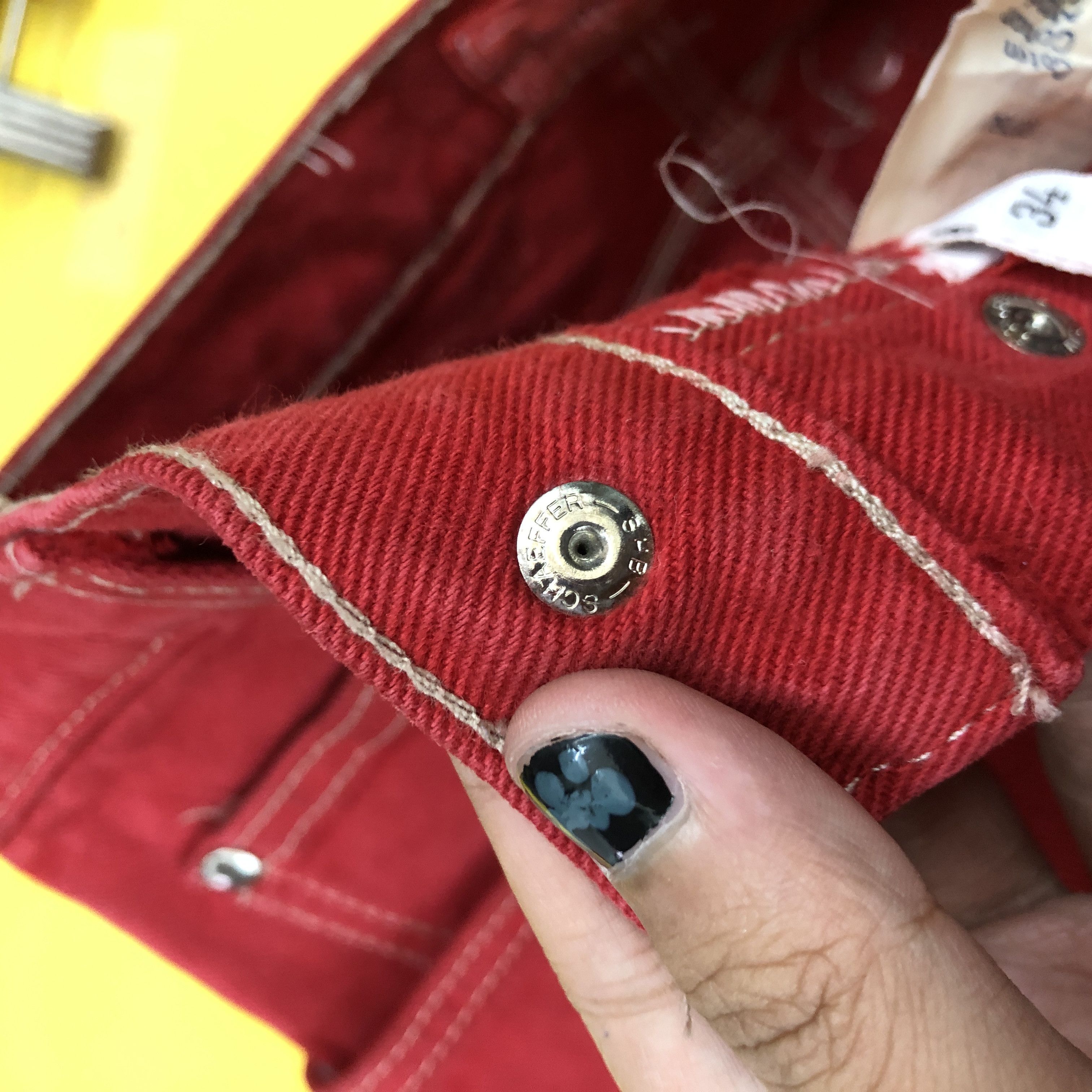 Japanese Brand Vintage Alain Manoukian Baggy Jeans Designer Denim Pants Size 24" / US 00 / IT 34 - 9 Thumbnail