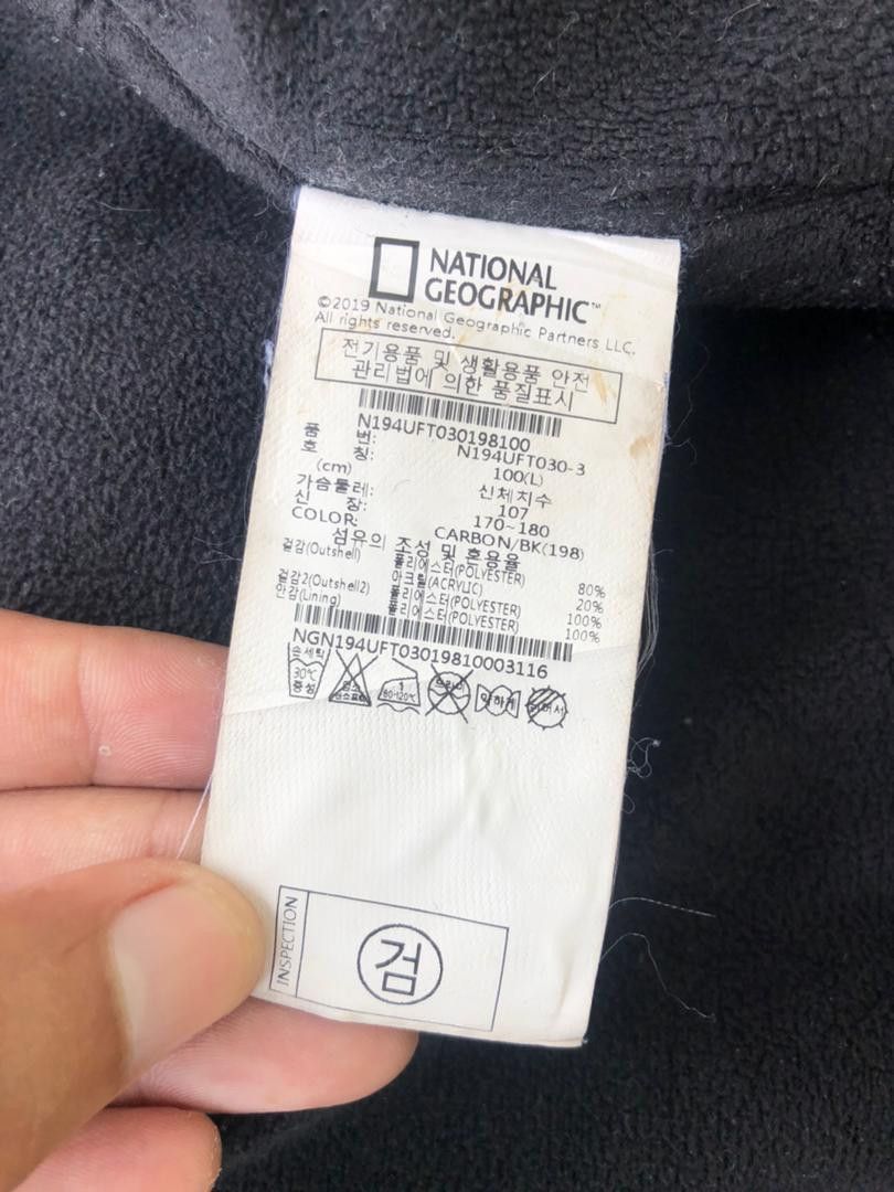 Vintage National Geographic Fleece Hooded Jacket Size US M / EU 48-50 / 2 - 4 Thumbnail