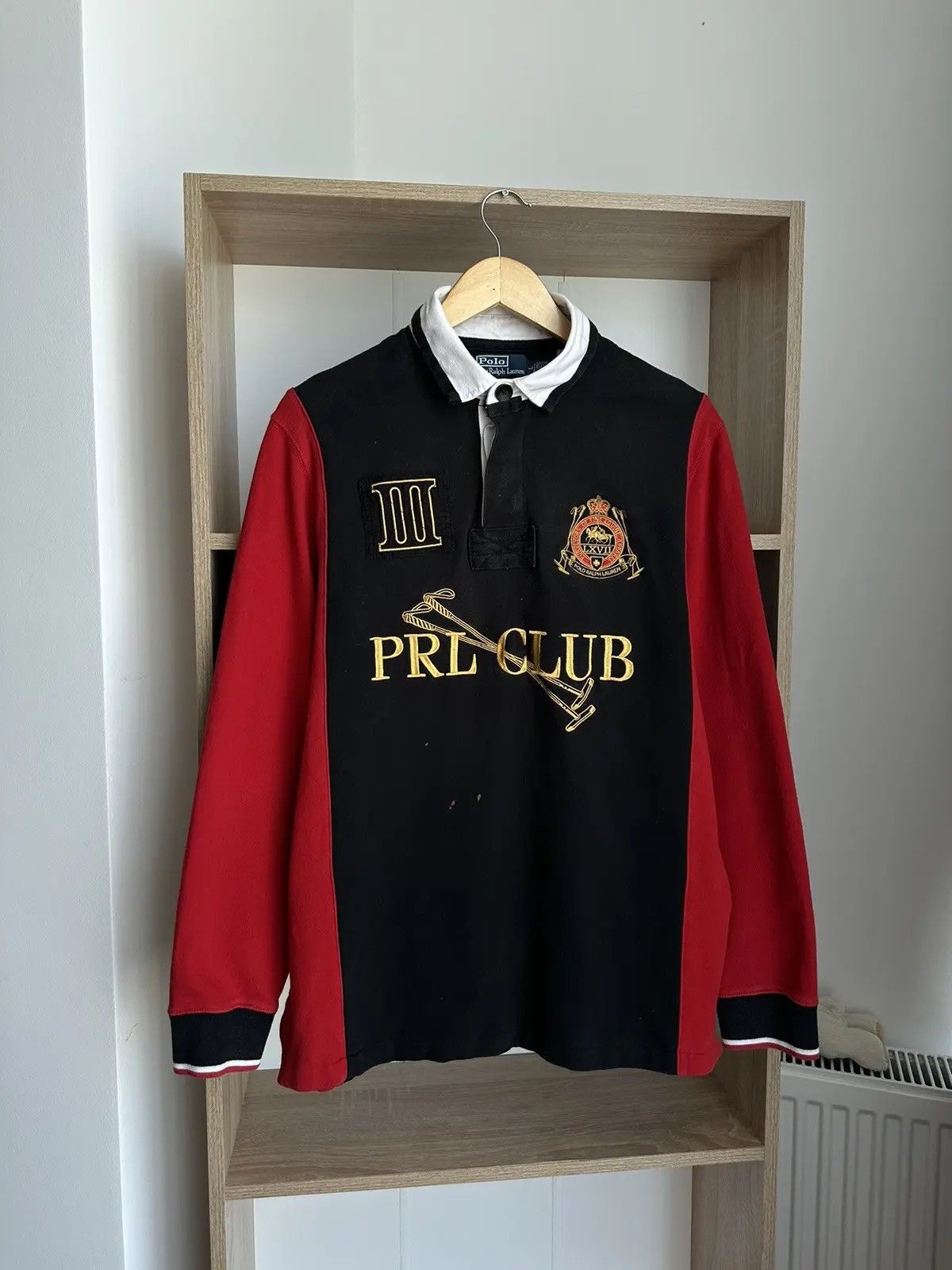 Polo Ralph Lauren × Vintage Vintage Polo Ralph Lauren Rugby PRL CLUB Sweatshirt Size US L / EU 52-54 / 3 - 13 Thumbnail