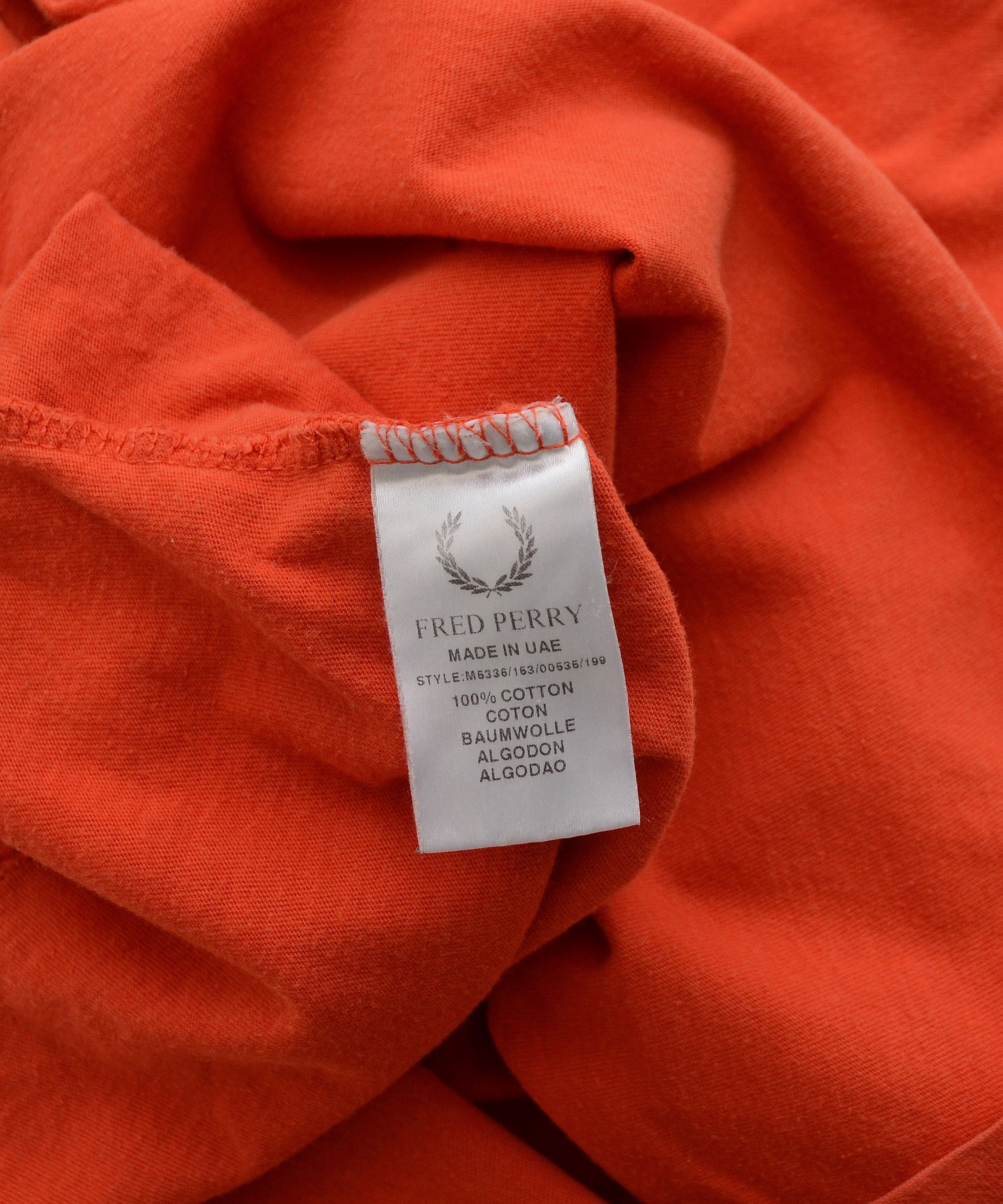 Fred Perry Vintage Fred Perry Big Logo T-Shirt Tee Short Sleeve Size US M / EU 48-50 / 2 - 8 Thumbnail