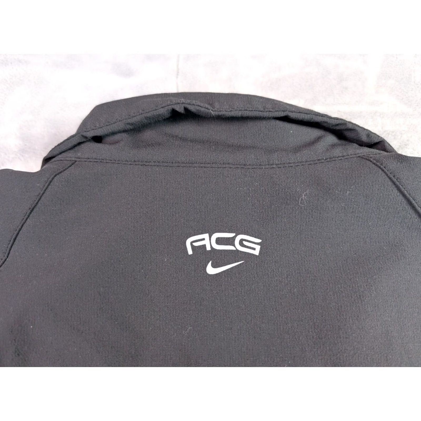 Nike ACG Nike ACG Jacket Mens XL Black Lightweight Soft Shell Windbreaker Outdoors Hiking Zip Jacket Size US XL / EU 56 / 4 - 7 Thumbnail