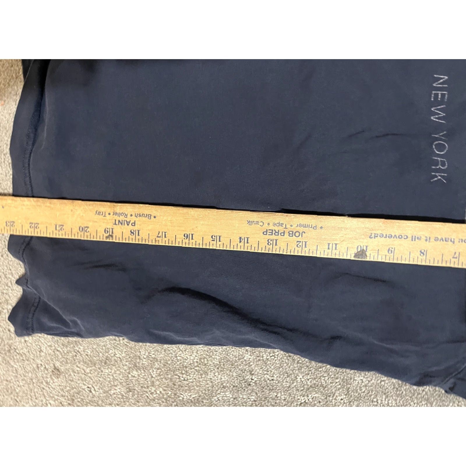 Tommy Hilfiger TOMMY HILFIGER Women’s T-Shirt Small Navy Blue Spell Out 100% Cotton Short Sleeve Pullover Size S / US 4 / IT 40 - 6 Thumbnail