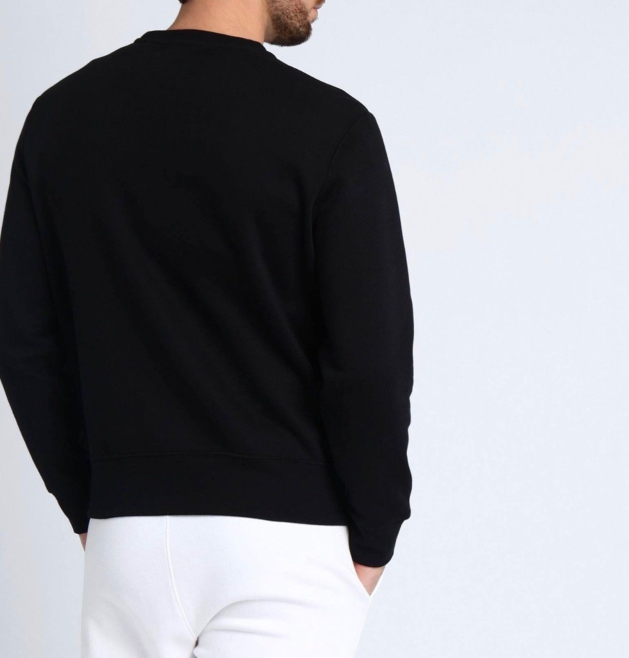 Polo Ralph Lauren Polo by Ralph Lauren Men's Black Sweatshirt with Multicolor Size US M / EU 48-50 / 2 - 3 Thumbnail