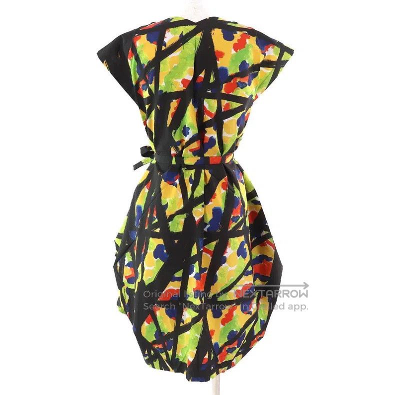 Issey Miyake Issey Miyake Color-block Dress Size M / US 6-8 / IT 42-44 - 2 Thumbnail