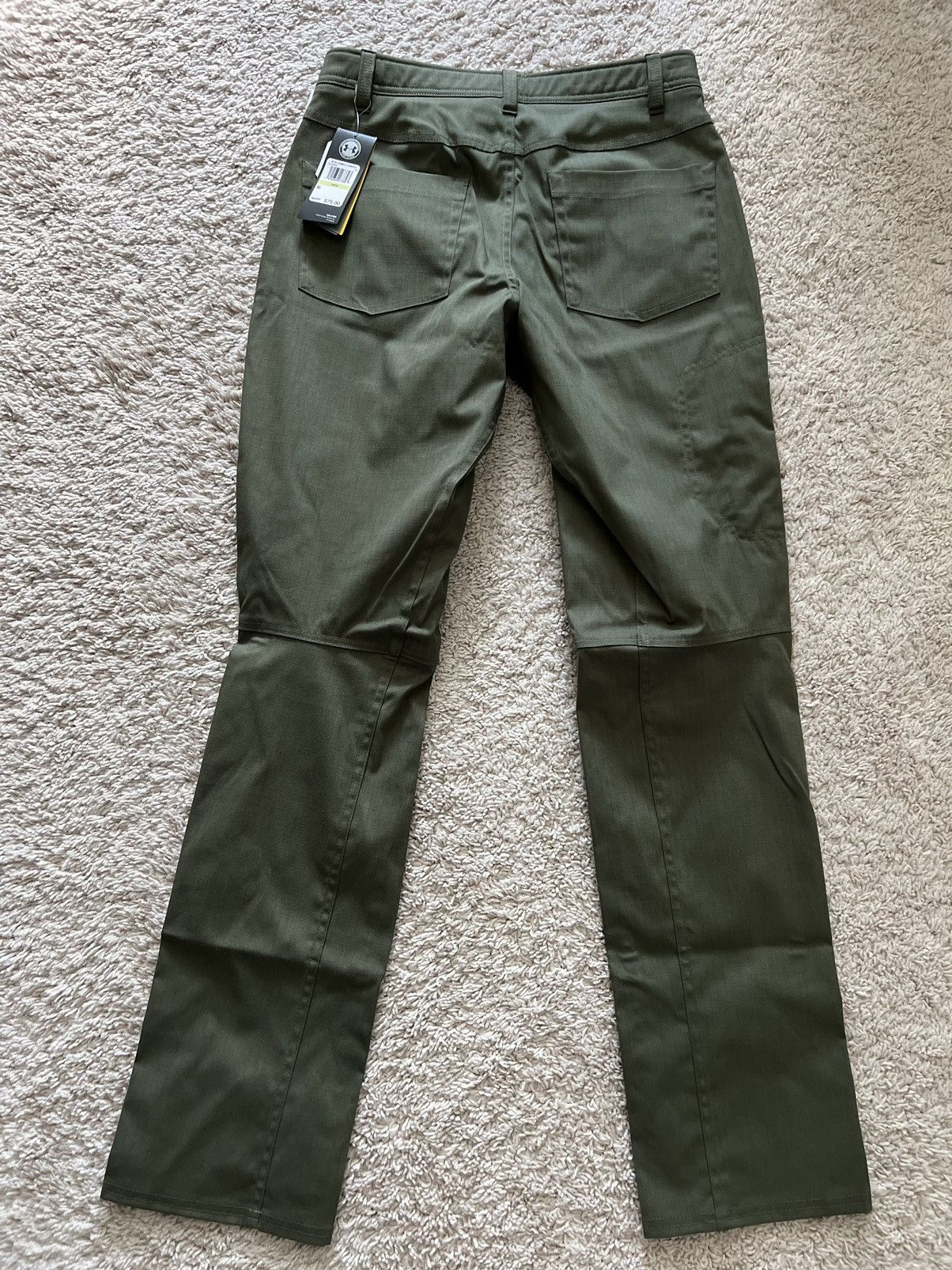 Under Armour Under Armour Enduro Tactical Pants Green Loose Size US 30 / EU 46 - 4 Thumbnail