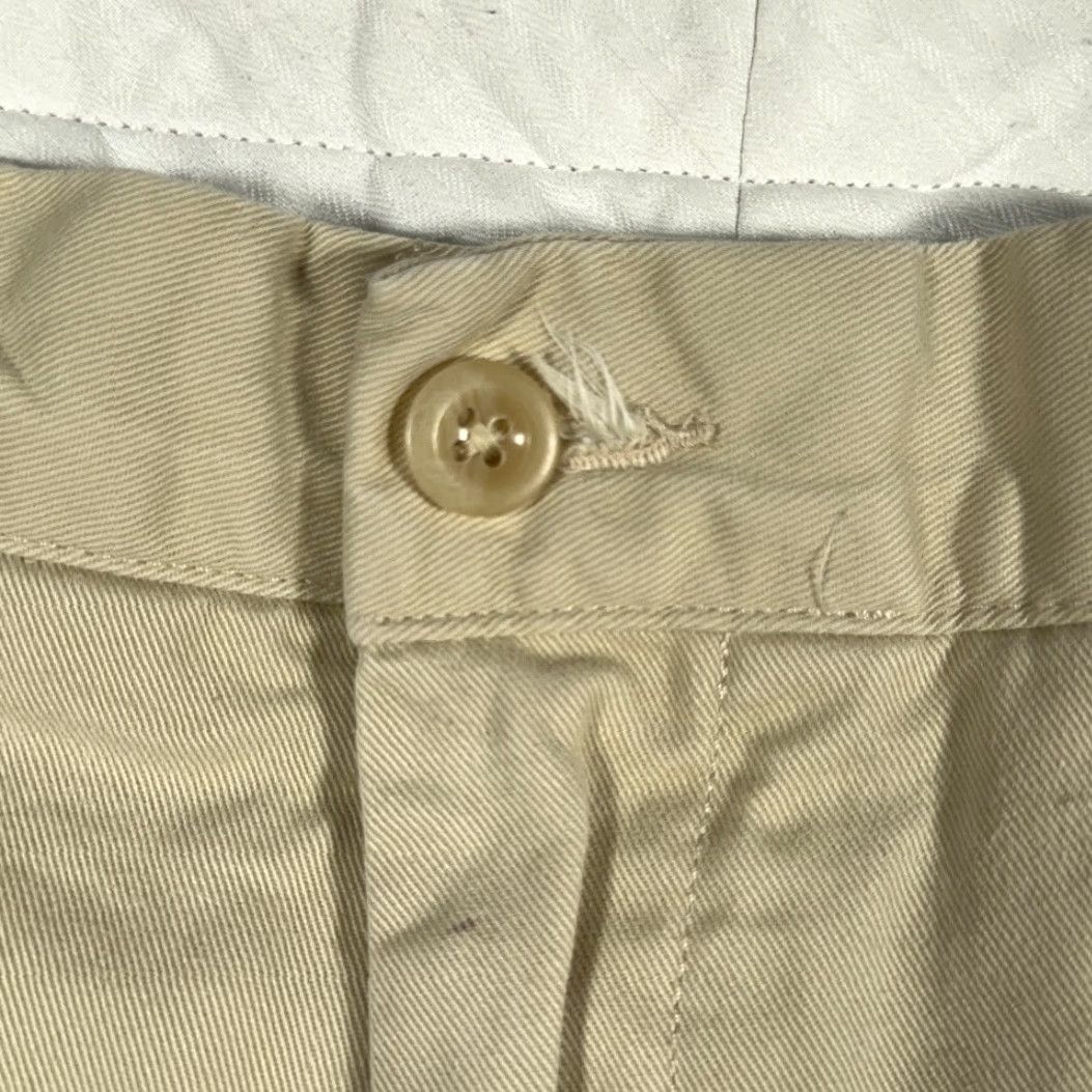 Polo Ralph Lauren Polo Ralph Lauren Pants Mens 35x31 Brown Classic Fit Flat Front Chino Size US S / EU 44-46 / 1 - 5 Thumbnail