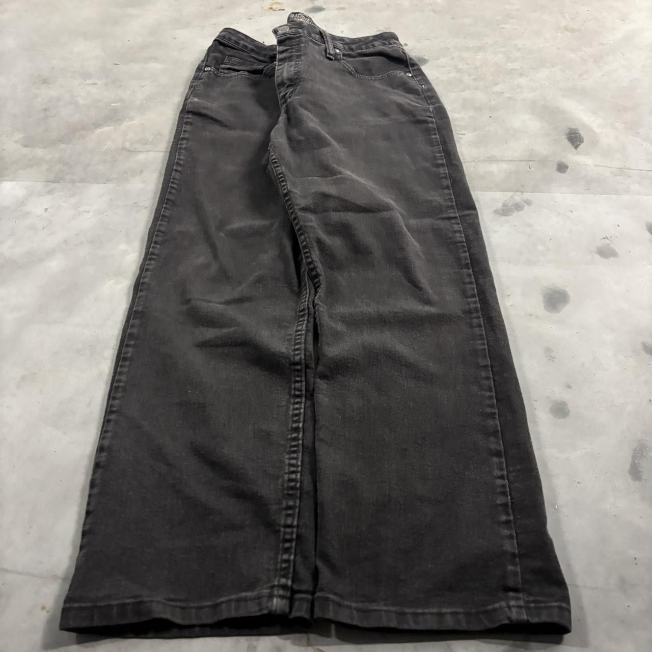 Vintage Crazy Vintage Y2K/2000s Grunge Black Essential Denim Jeans! 32x28 Size US 32 / EU 48 - 3 Thumbnail