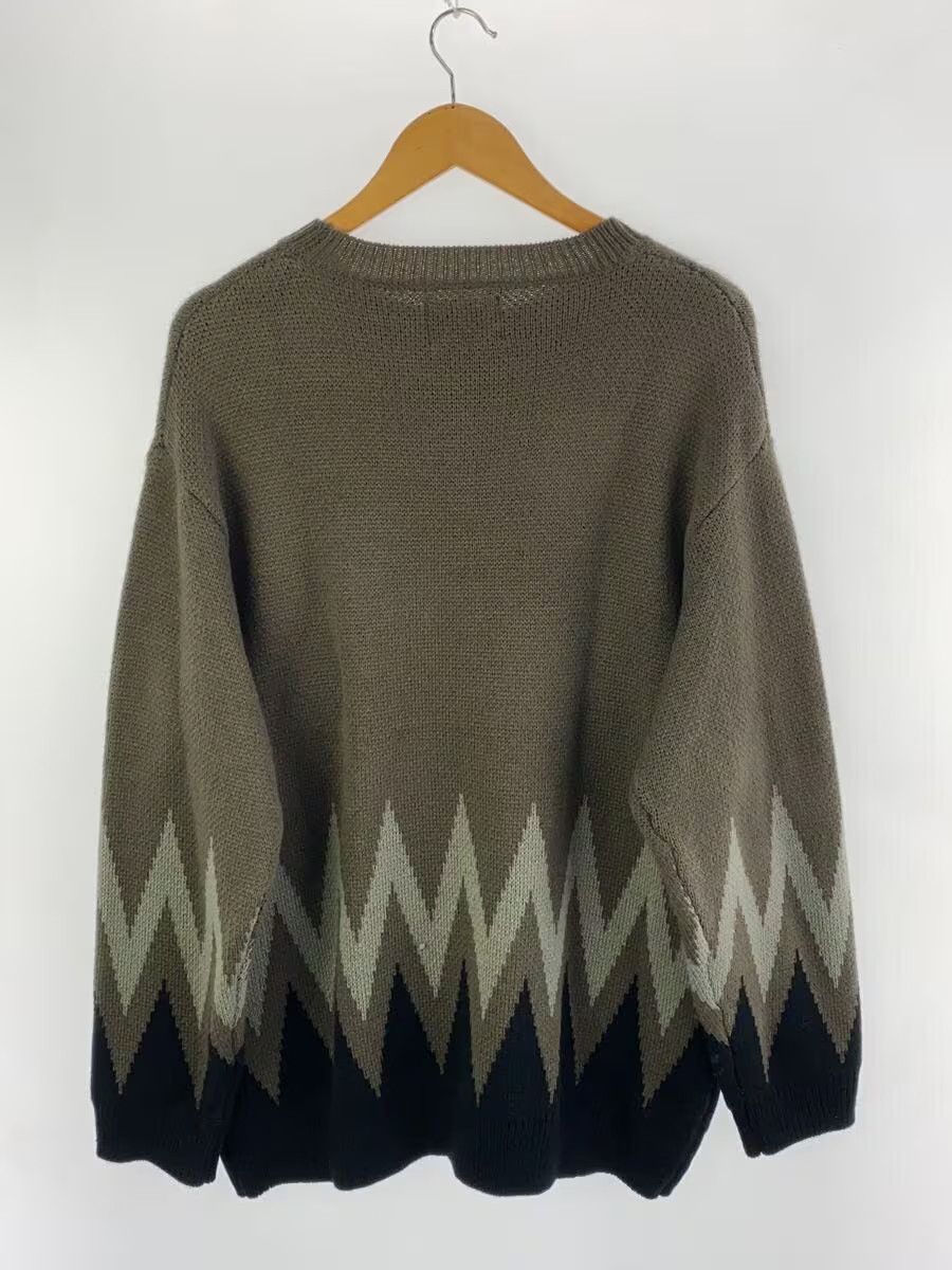 Number (N)ine Zig Zag Boxy Knit Sweater Size US M / EU 48-50 / 2 - 2 Thumbnail