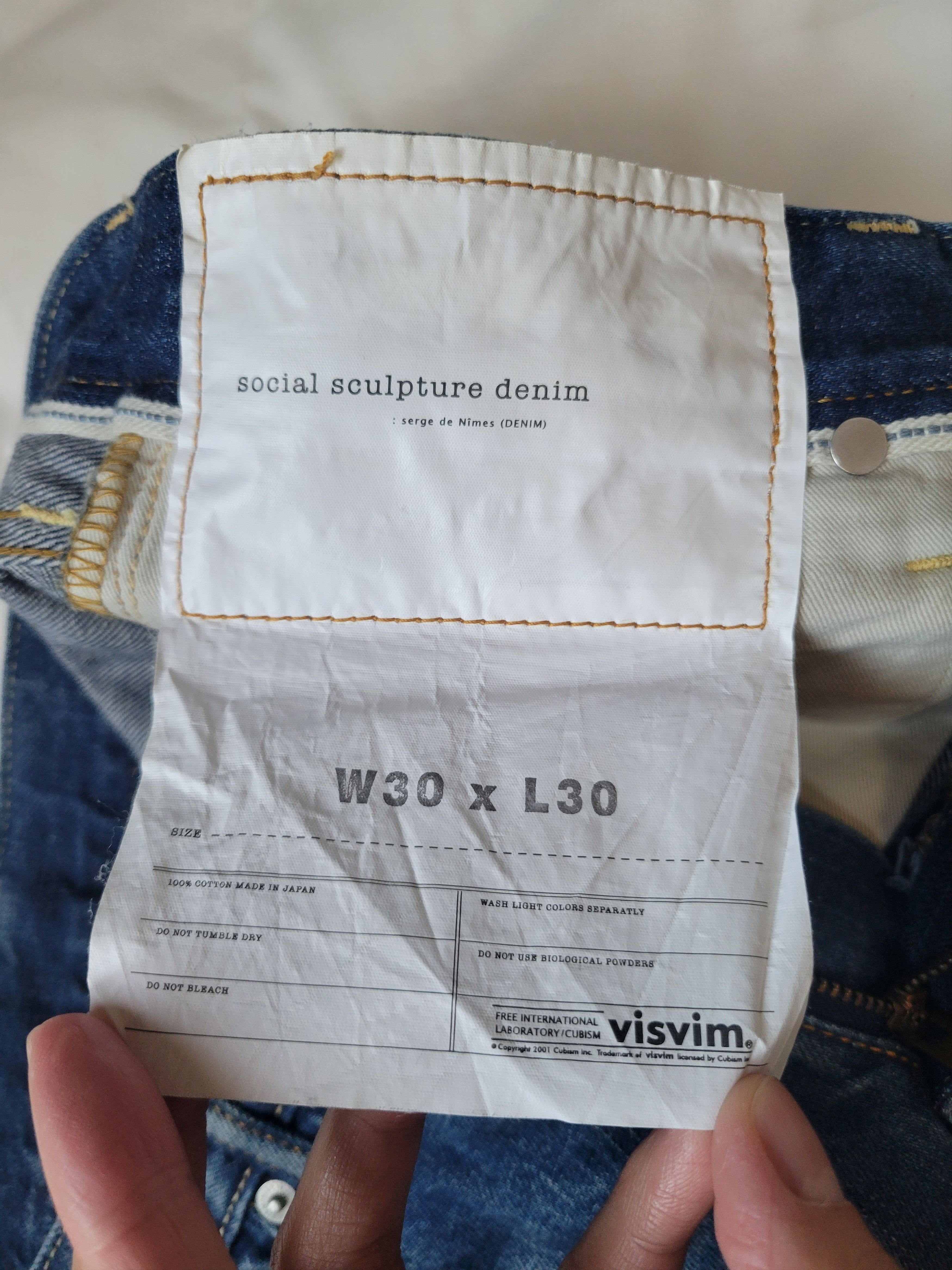 Visvim 04 D5 Denim 30x28 Size US 30 / EU 46 - 9 Thumbnail
