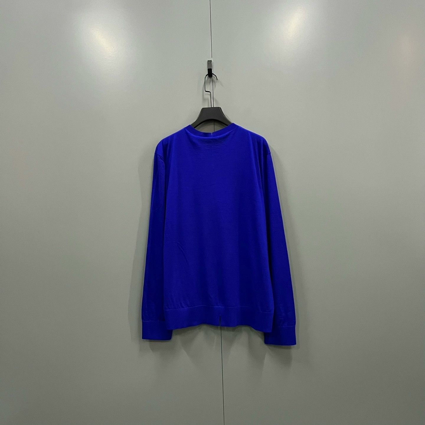 Burberry Burberry Blue Round Neck Wool Knit Sweater Size US S / EU 44-46 / 1 - 2 Thumbnail
