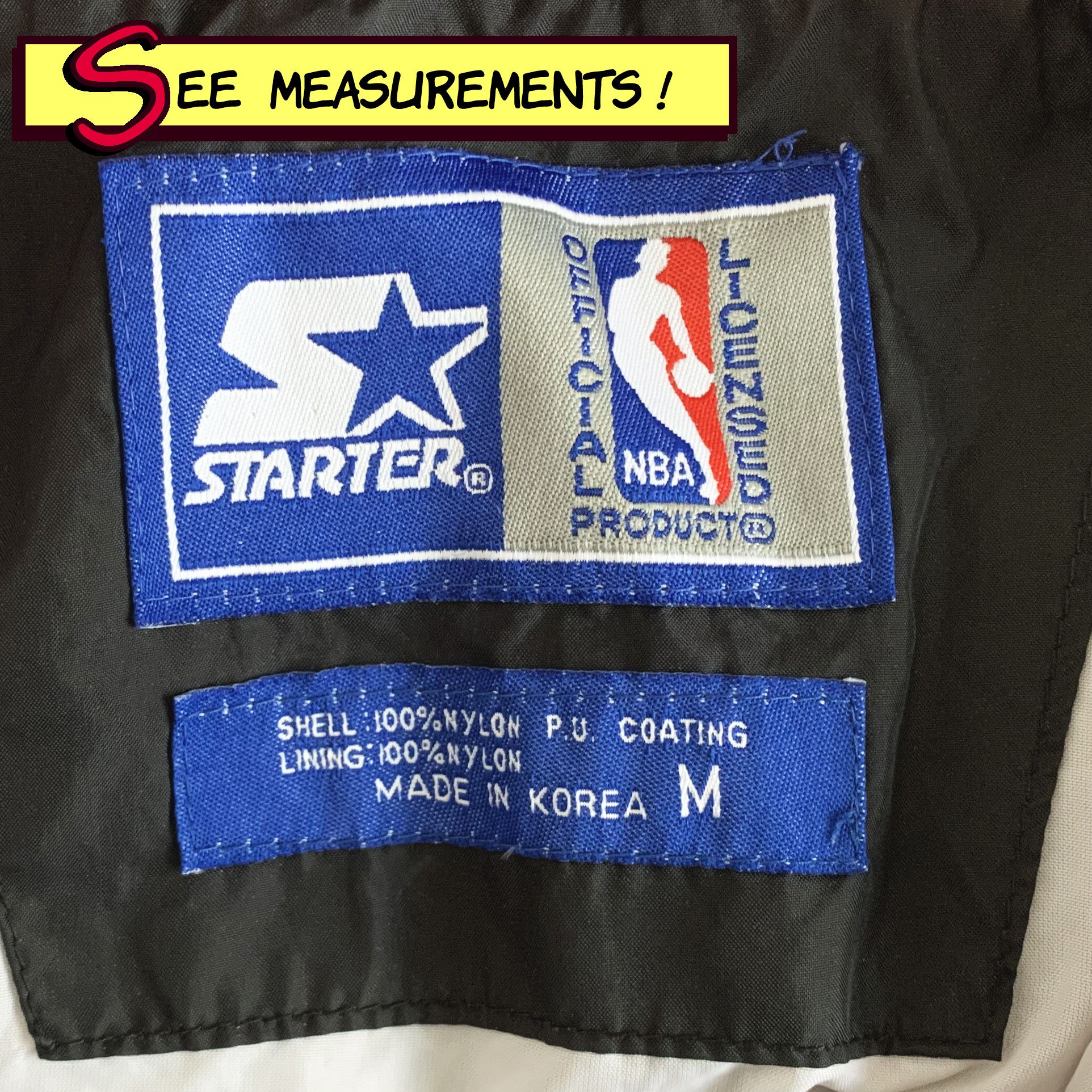 Starter Vintage 90s STARTER Chicago Bulls Windbreaker Pullover NBA Size US M / EU 48-50 / 2 - 8 Thumbnail