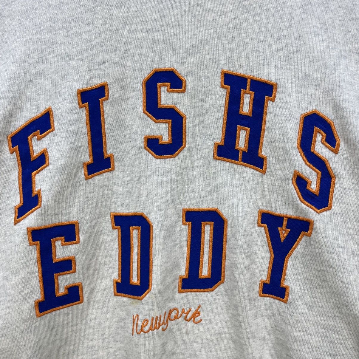 Japanese Brand Fishs Eddy Spellout Big Logo Crewneck Sweatshirt Size US M / EU 48-50 / 2 - 5 Thumbnail