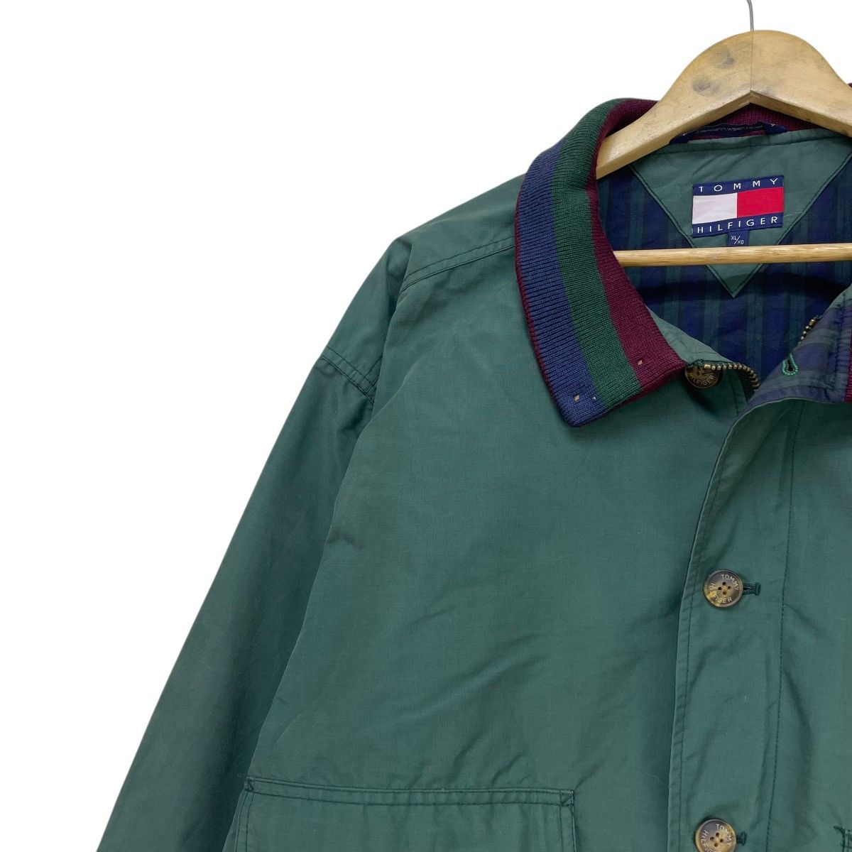 Tommy Hilfiger × Vintage 💥Vintage 90s Tommy Hilfiger Bomber Jacket Size US XL / EU 56 / 4 - 3 Thumbnail