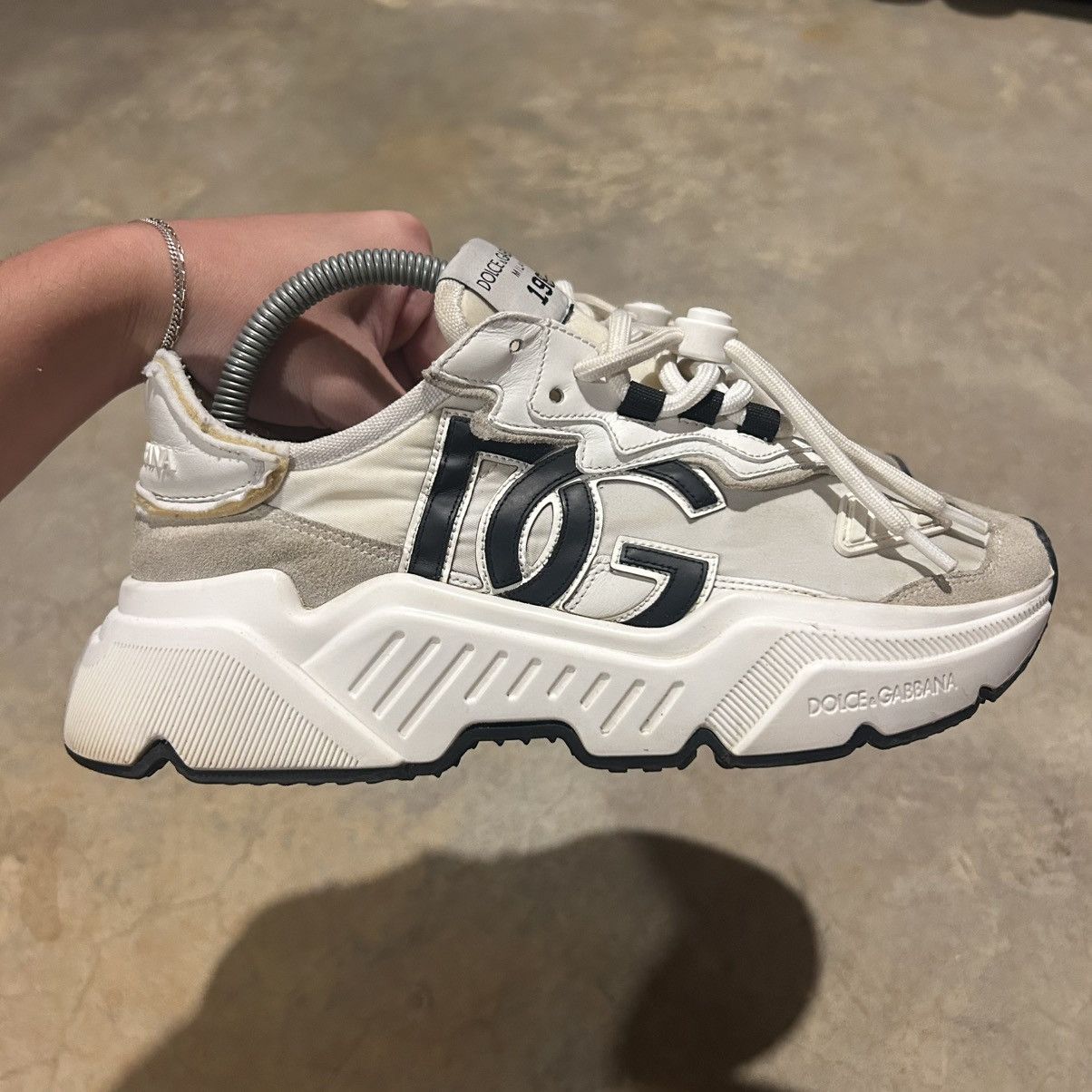 Dolce & Gabbana Dolce & Gabbana Daymaster Mixed Material Sneakers US 7.5 Size US 7.5 / EU 40-41 - 7 Thumbnail