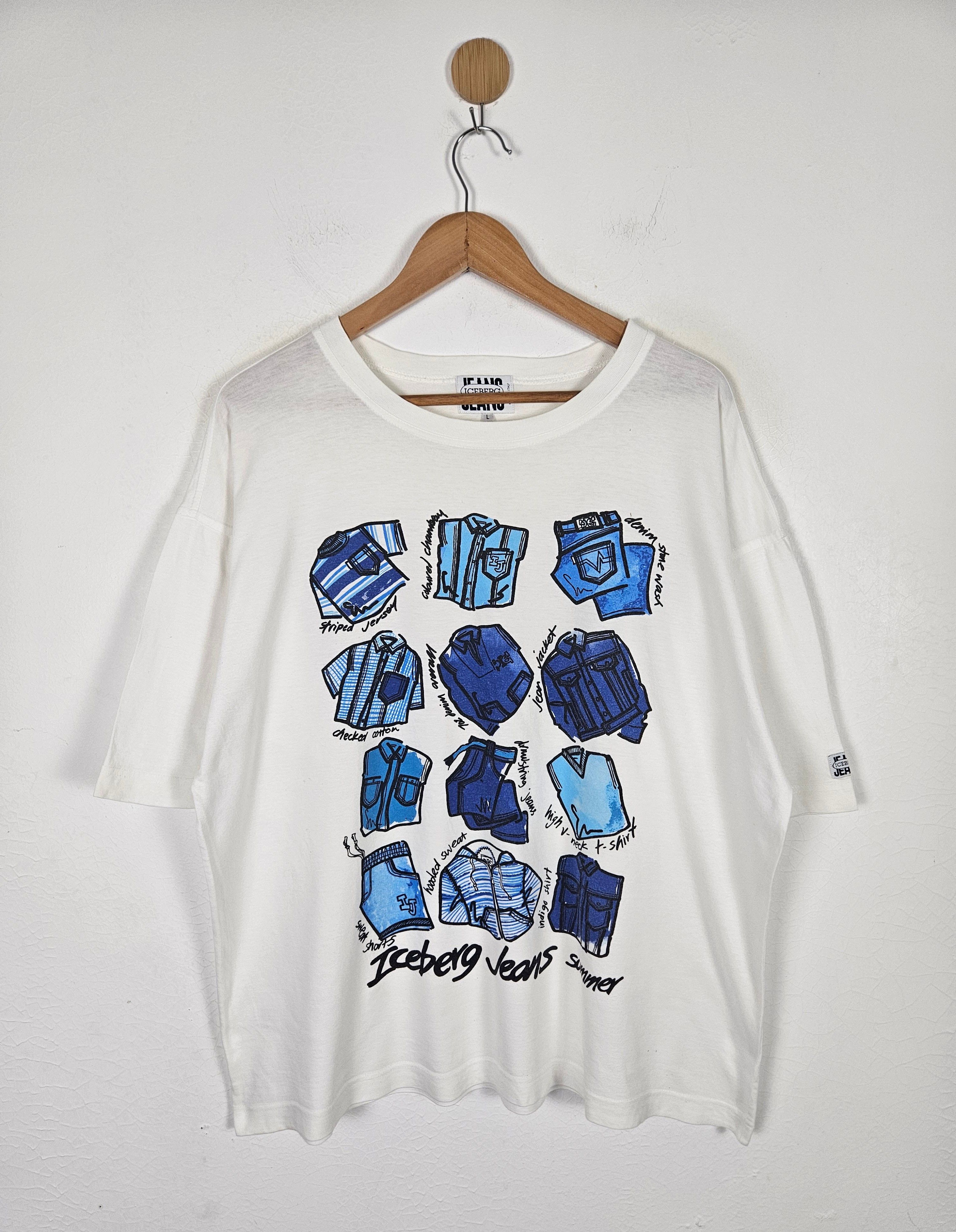 Iceberg Iceberg Jeans Summer shirt Size US L / EU 52-54 / 3 - 1 Thumbnail