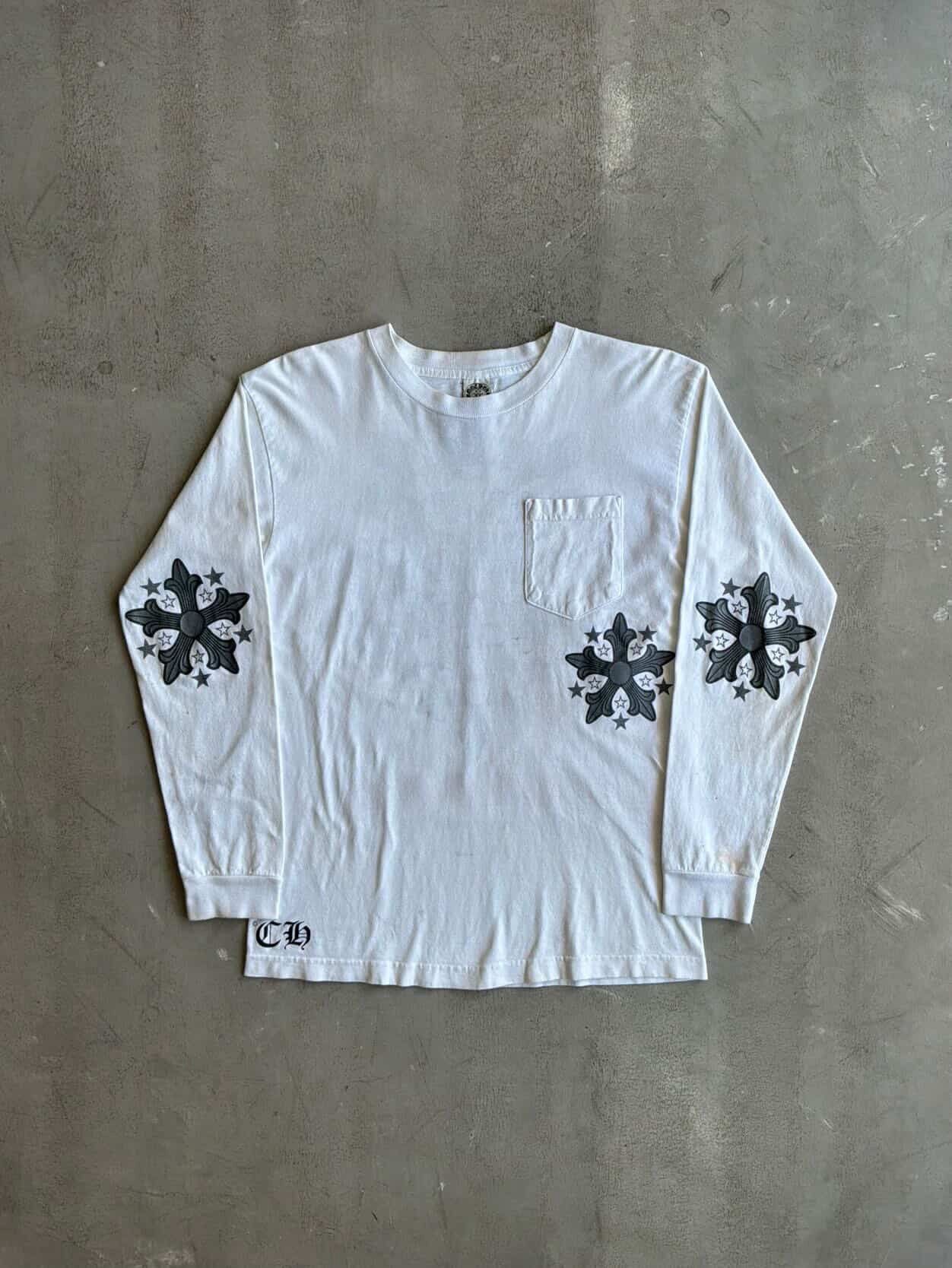Chrome Hearts 90s Chrome Hearts - Star Logos Longsleeves Size US M / EU 48-50 / 2 - 2 Thumbnail